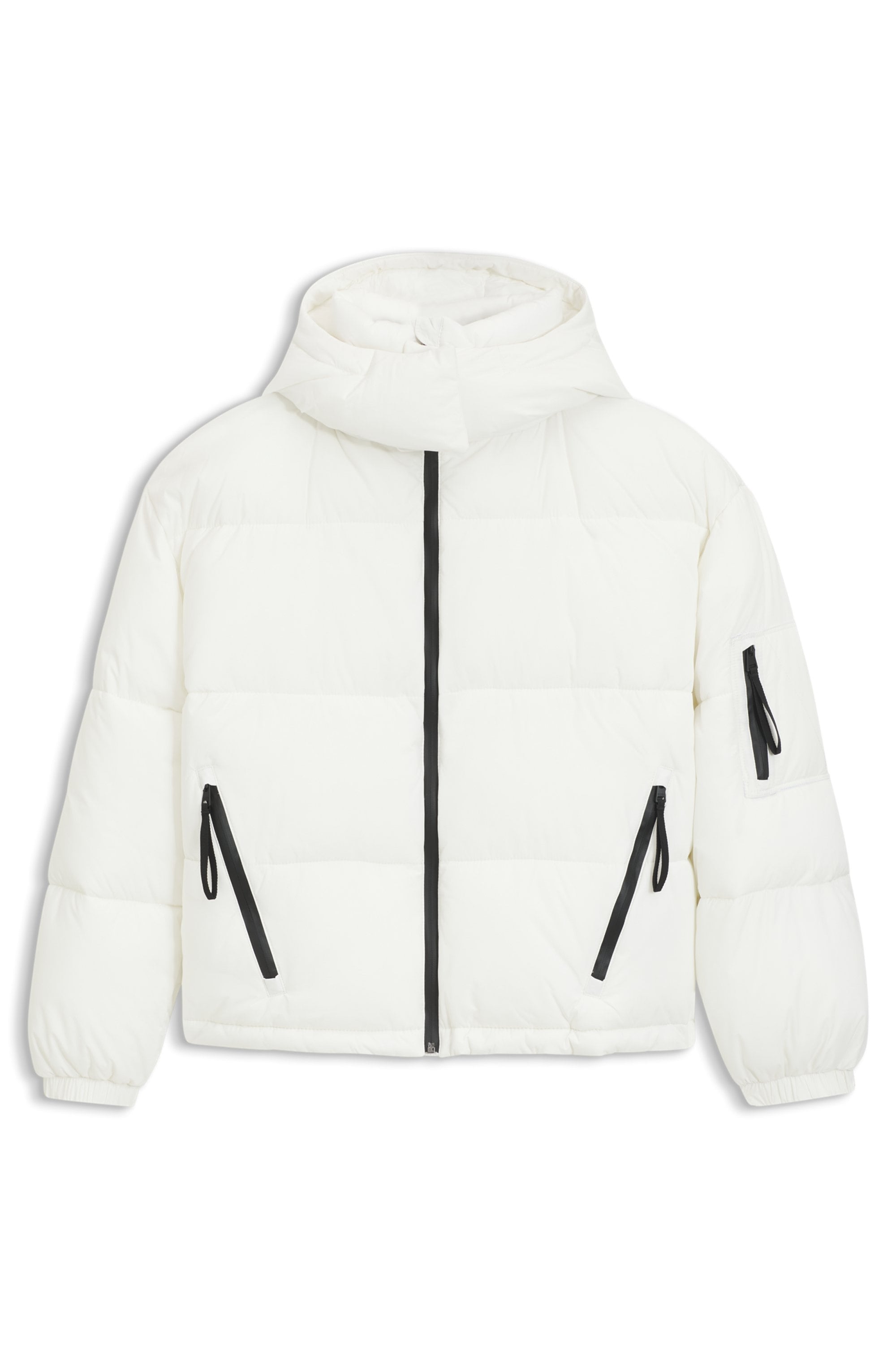 HUGO Blue Steppjacke »Farida«, mit Kapuze, im Relaxed Fit mit verkürzter Länge