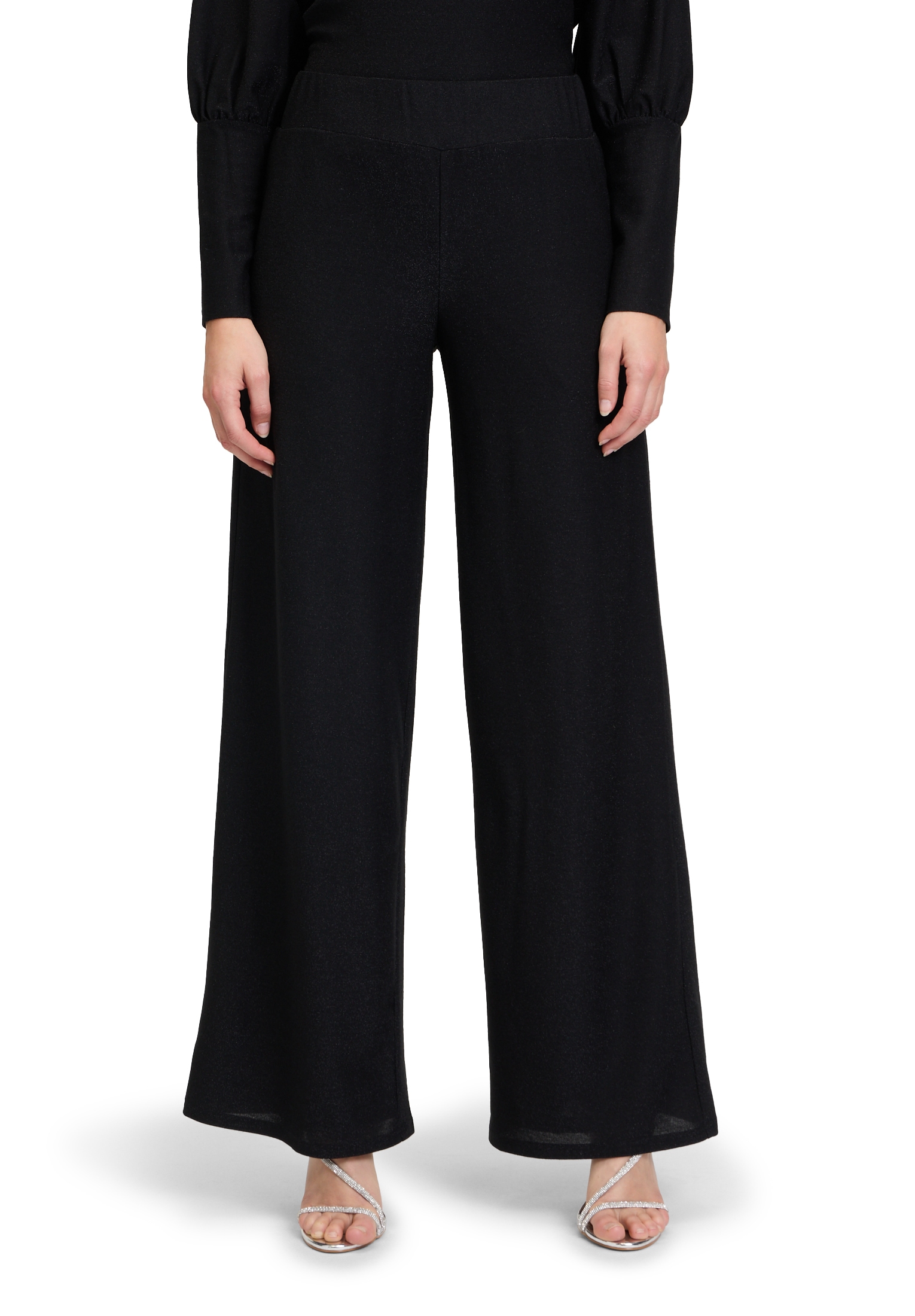 Vera Mont Stoffhose "Vera Mont Damen Modern fit Hose mit weitem Bein", Glit günstig online kaufen