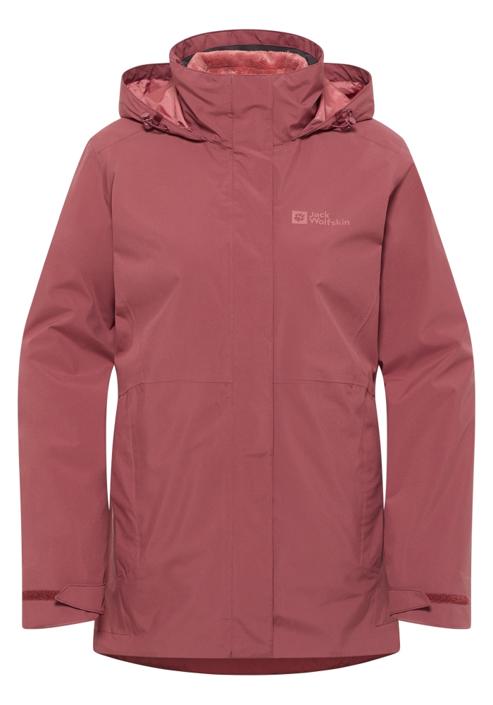 Jack Wolfskin 3-in-1-Funktionsjacke »ROTWAND 3IN1 JKT W«, mit Kapuze