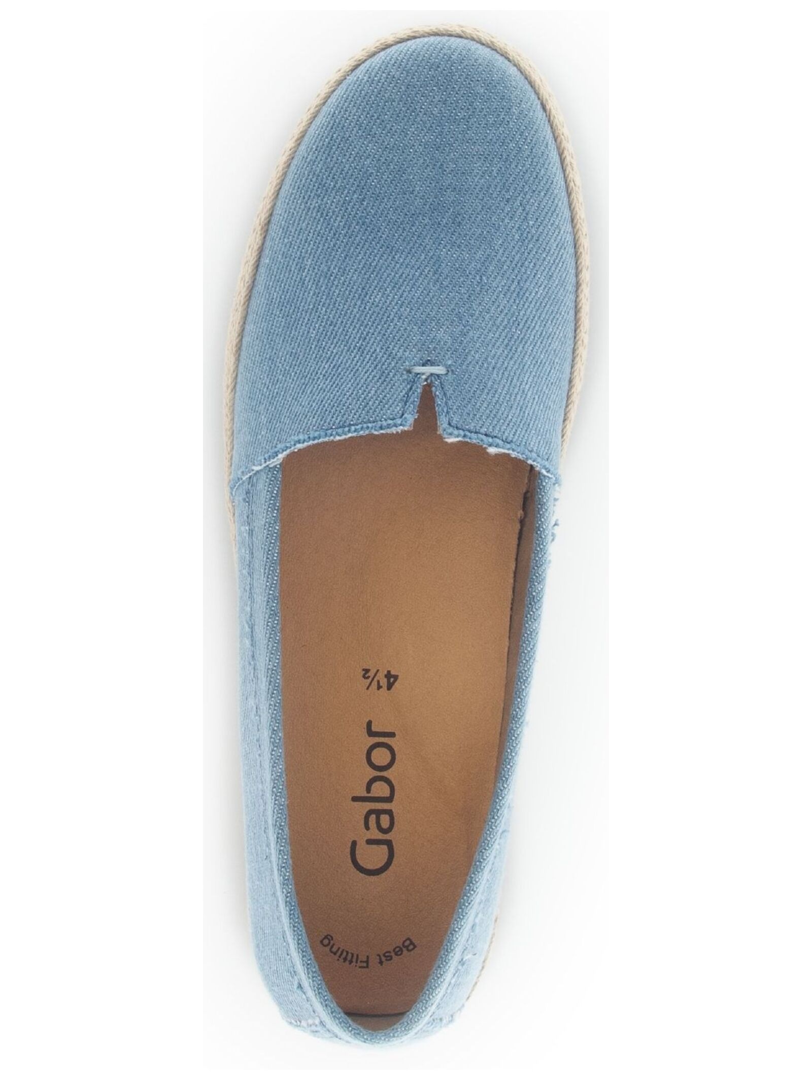 Gabor Espadrille »Gabor Halbschuhe Lederimitat«