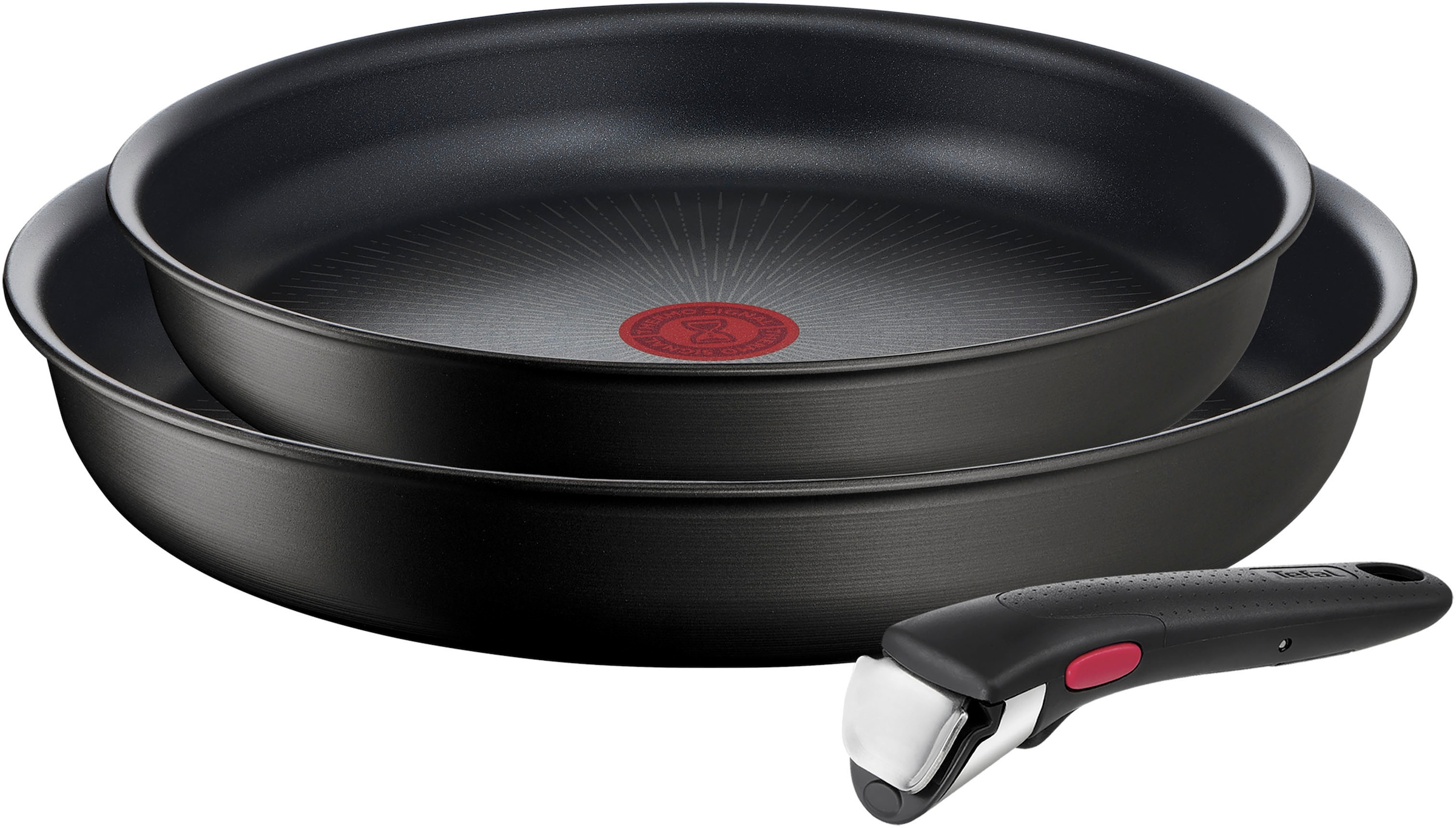 Tefal Pfannen-Set "Ingenio Unlimited", Aluminium, (Set, 3 tlg., Tefal Ingenio Unlimited Pfannenset, 2 teilig, Ø 24, 28 c