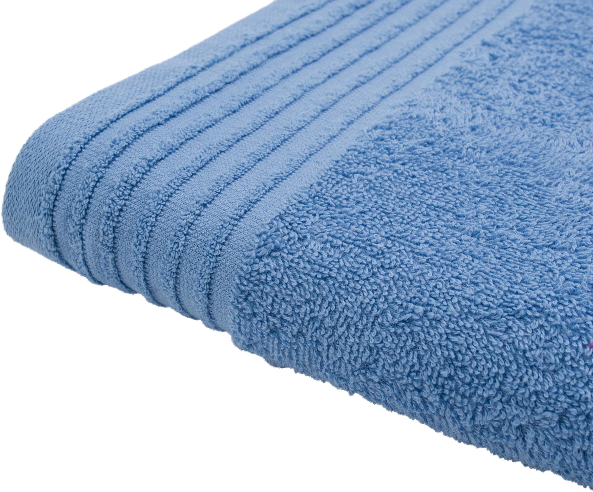 Gözze Gästehandtücher "Hanna" Set, Uni Farben, strukturierte Bordüre, 100% günstig online kaufen