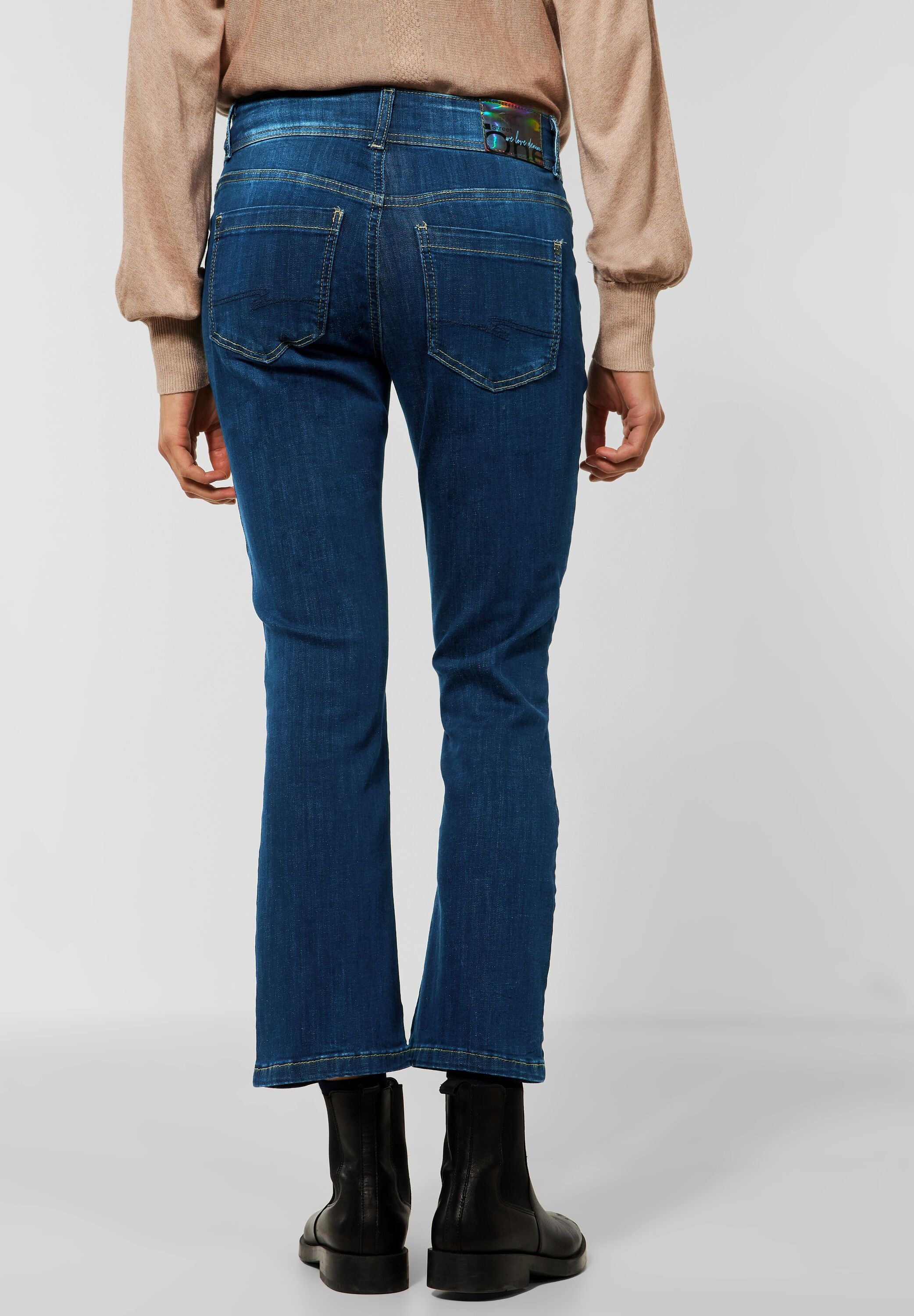 STREET ONE Bootcut-Jeans, 5-Pocket-Style