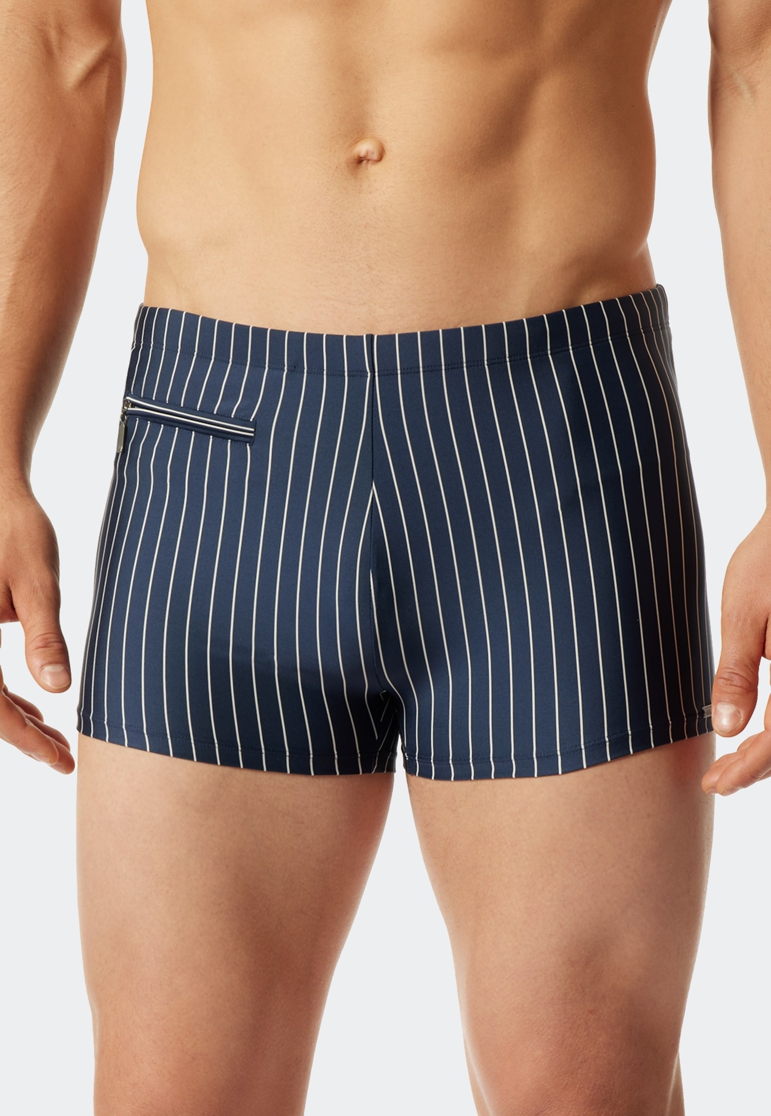 Schiesser Badeshorts "Nautical Casual", Innenslip, kleine Tasche mit RV, ge günstig online kaufen