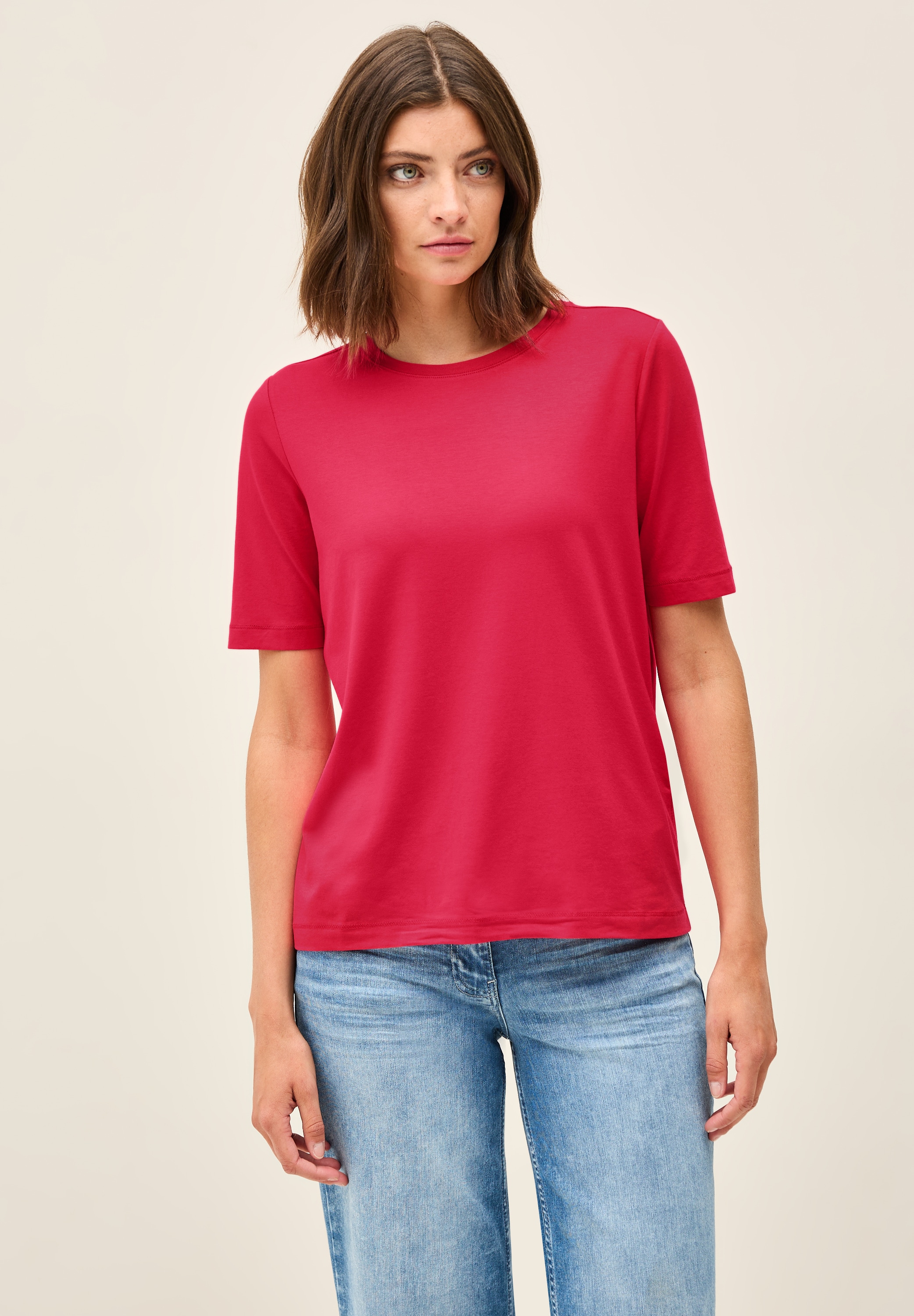 Cecil T-Shirt, im soften Baumwoll-Mix günstig online kaufen