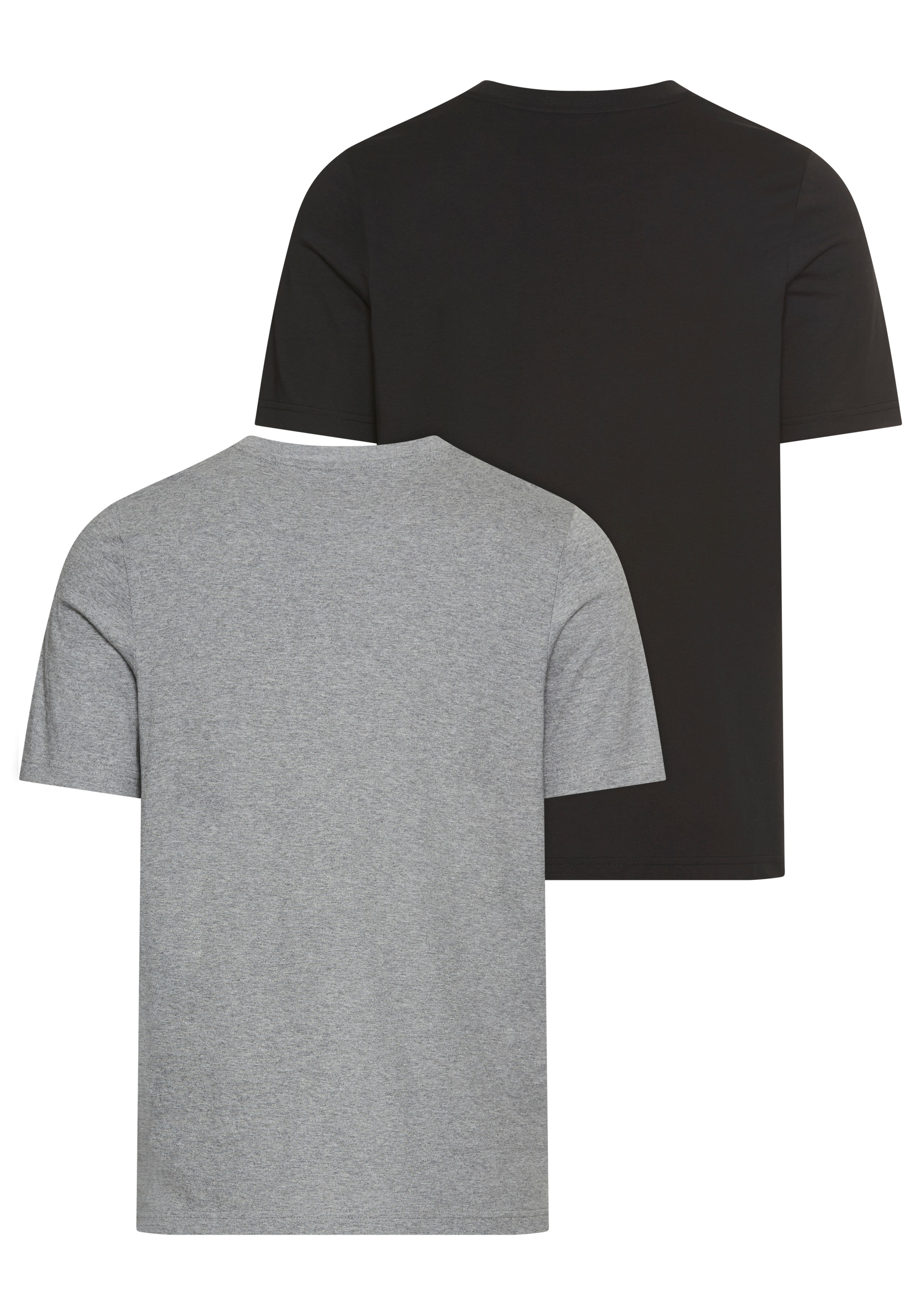 PUMA T-Shirt »ESS LOGO TEE MULTIPACK M«, Doppelpack, 2 Stück