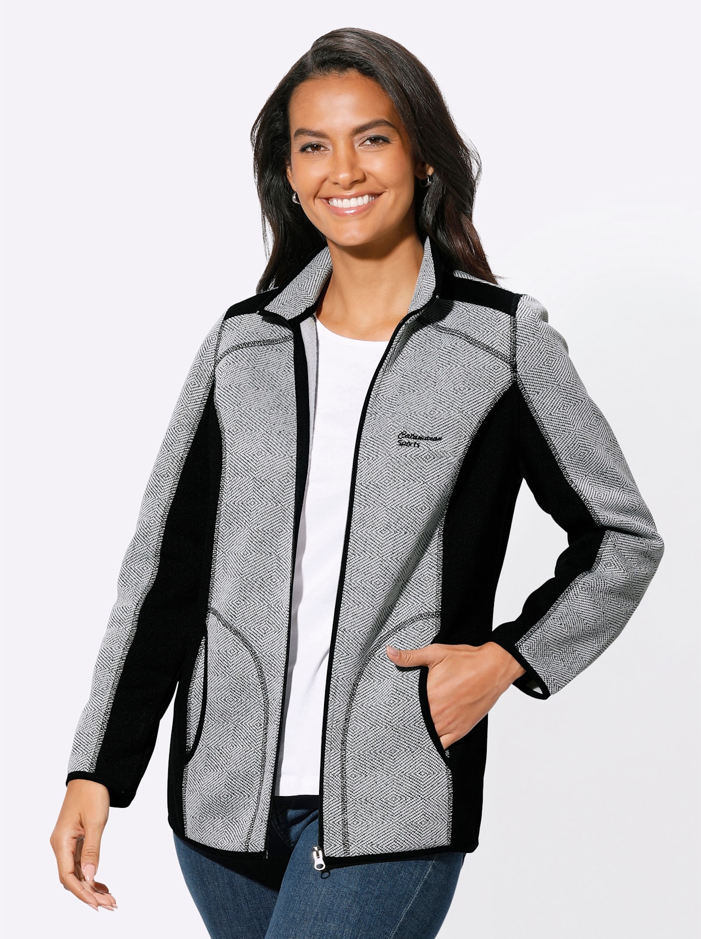 Catamaran Strickfleecejacke