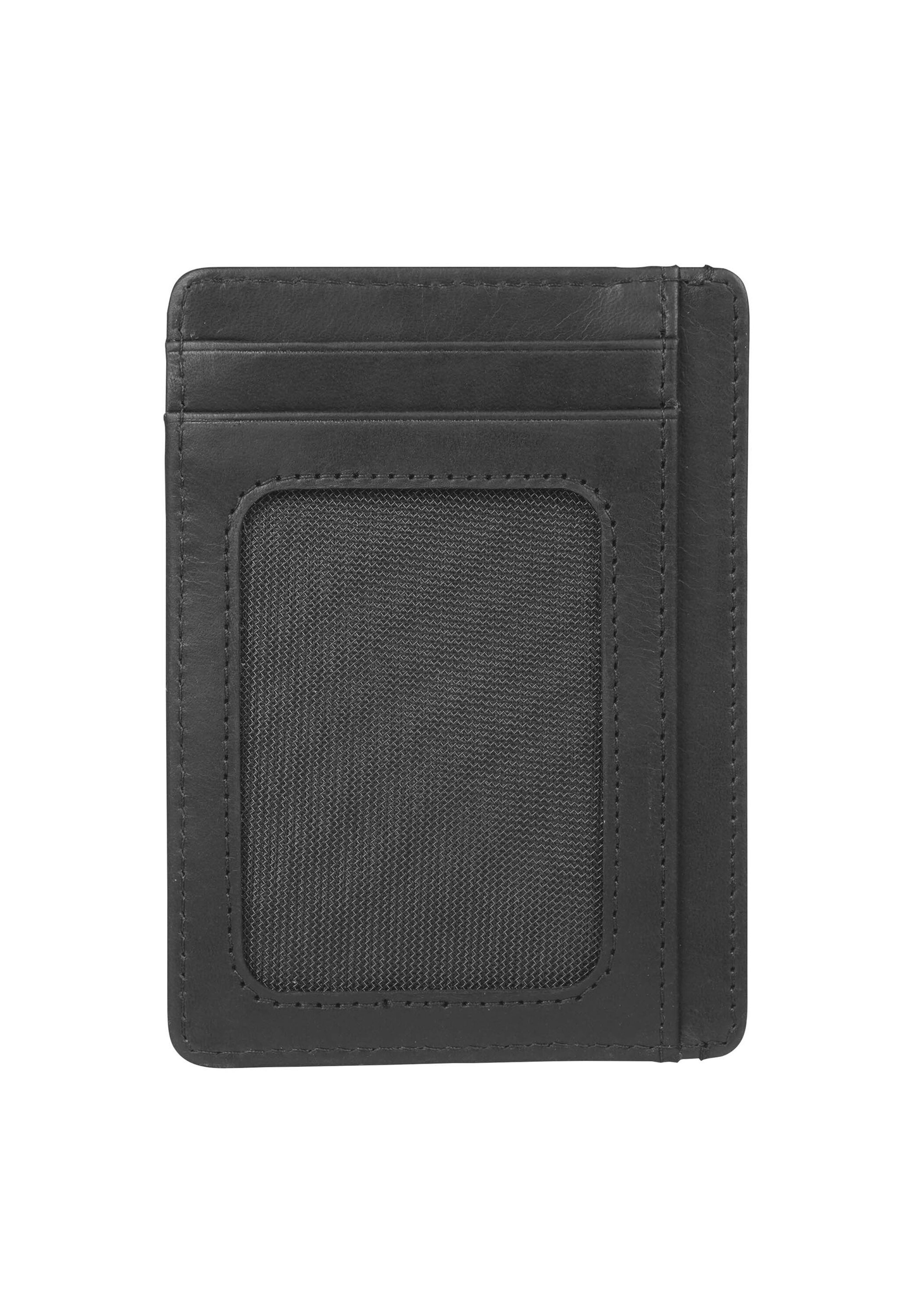 JOOP Herren Kartenetui "Kartenetui Loreto Itys Cardholder sv5", schwarz, Obermaterial: 100% Rindsleder Leather cow., Kleinlederwaren