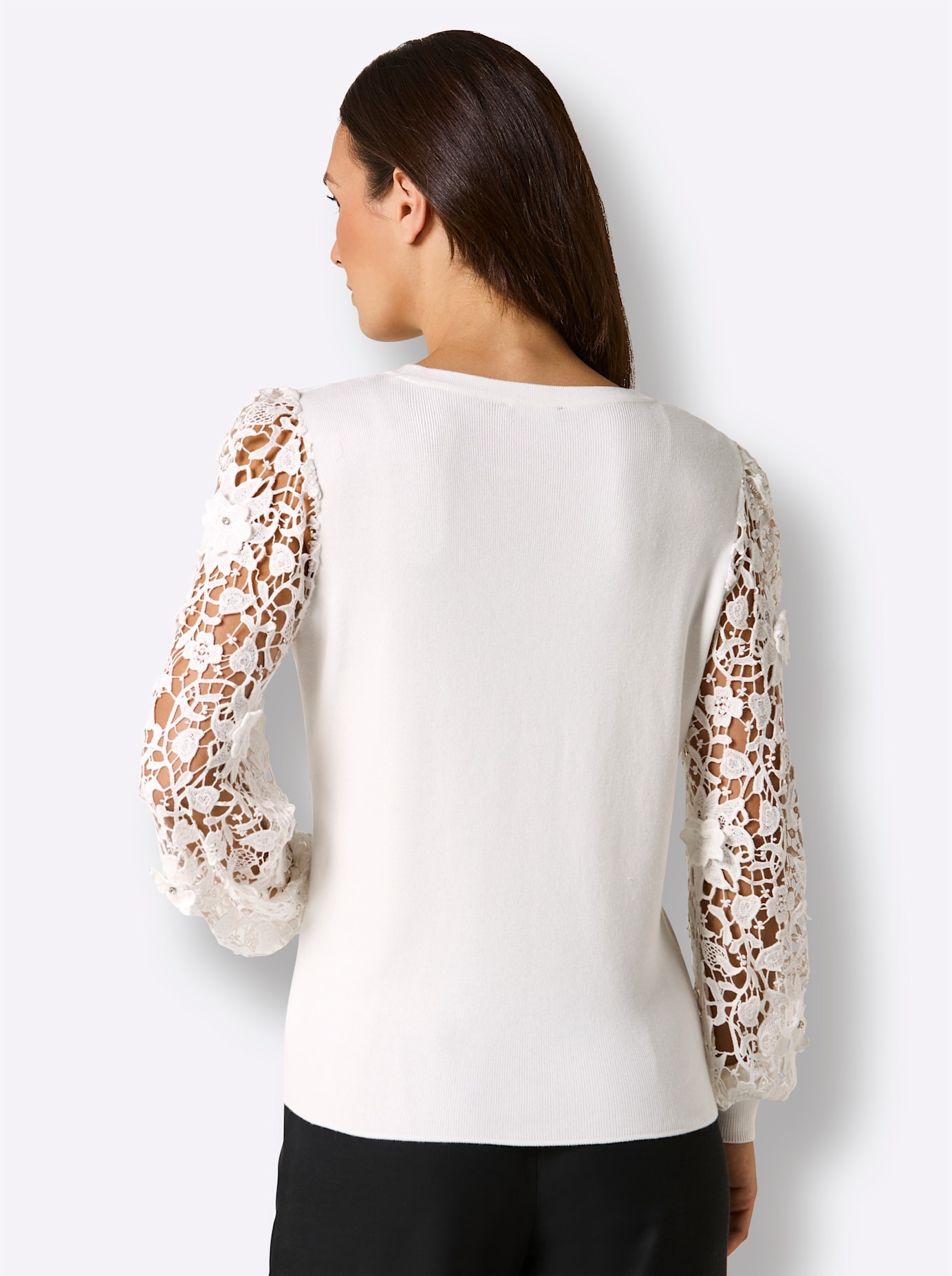 CREATION L PREMIUM Strickpullover »Lyocell-Viskose-Pullover«