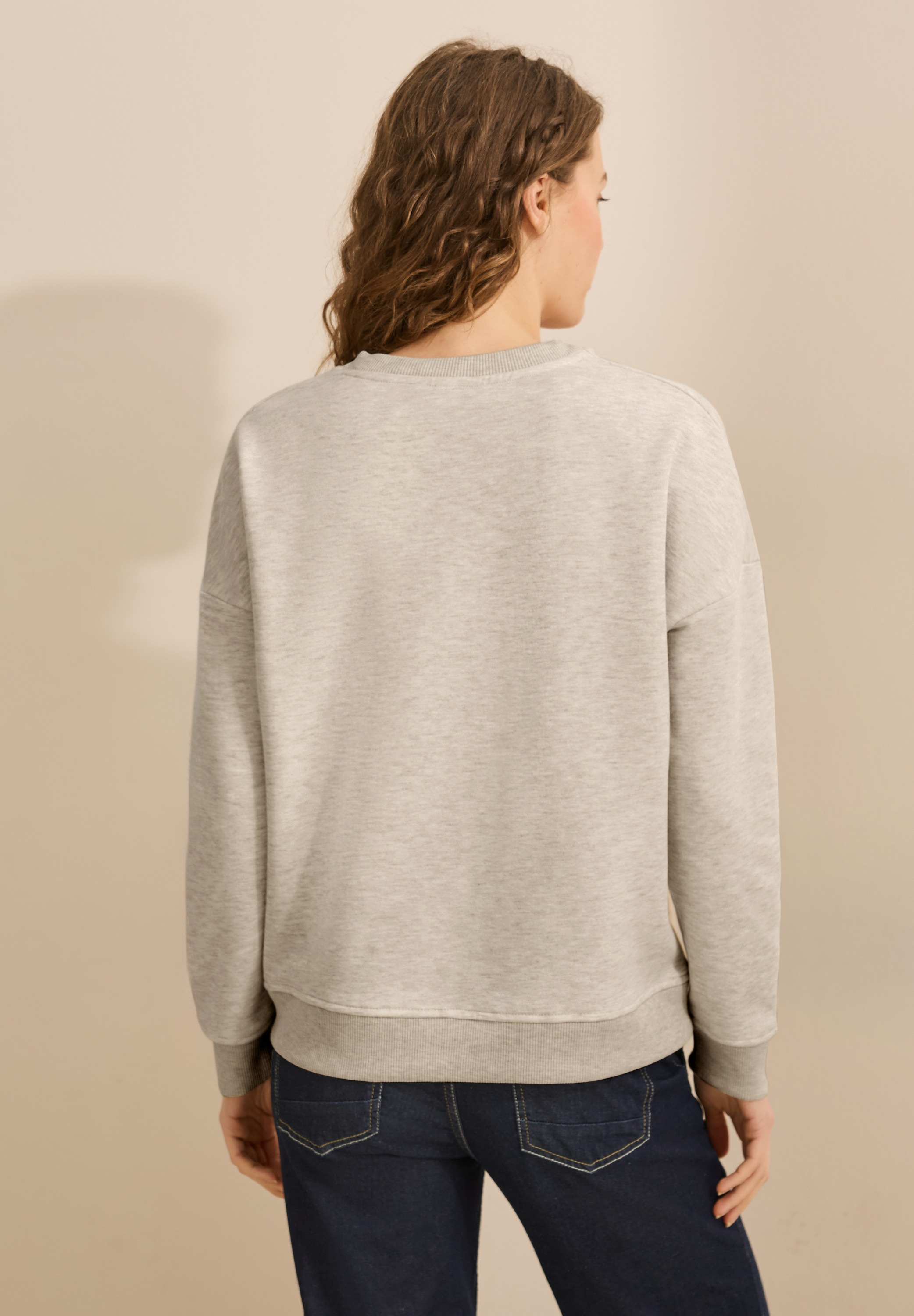 Cecil Sweatshirt, mit Rundhalsausschnitt