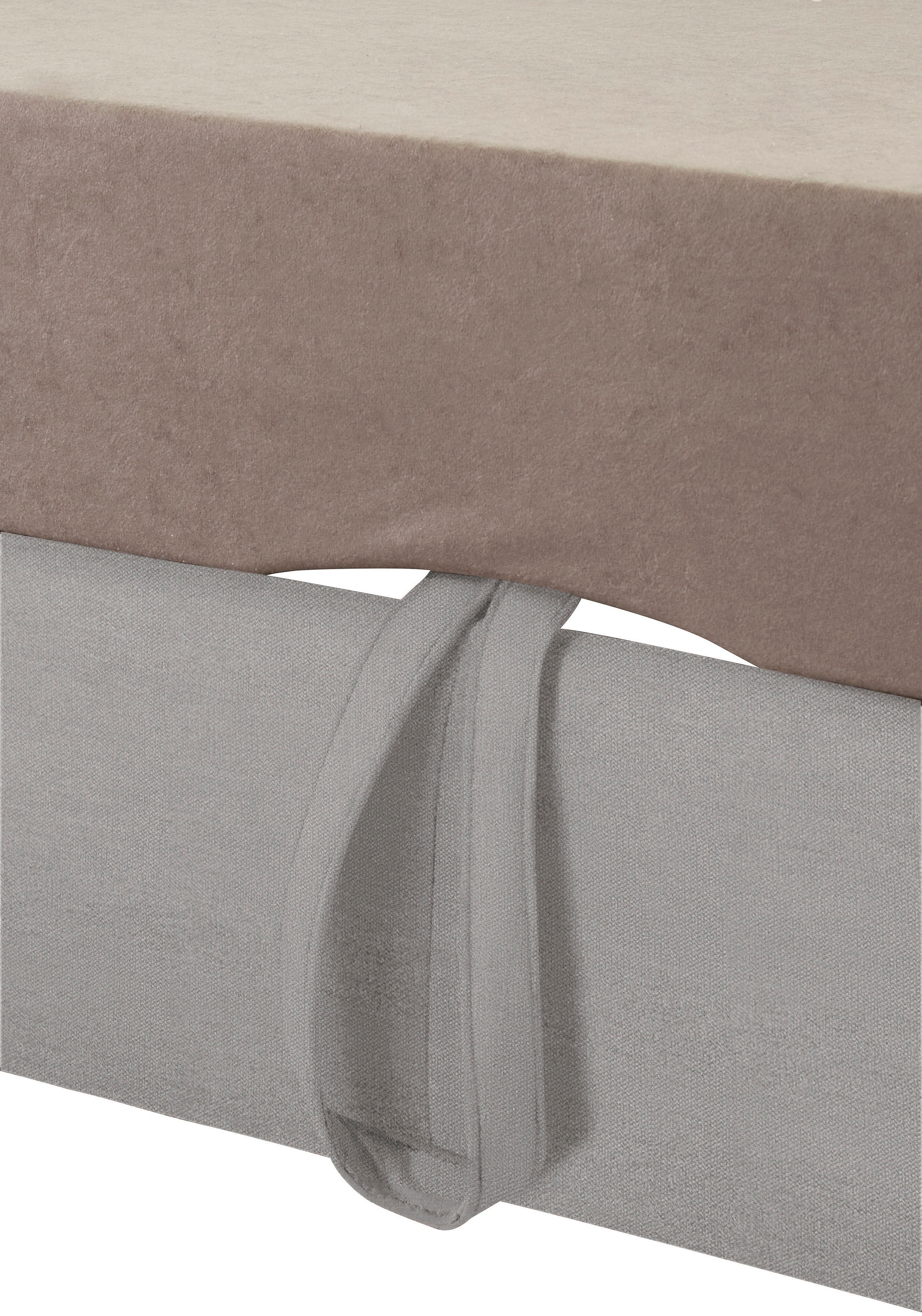 exxpo - sofa fashion Ecksofa »Enya, aufwendige Detailverarbeitung, hoher Sitzkomfort, bequem, L-Form«, mit Kopfteilverstellung, wahlweise Bettfunktion u. Bettkasten