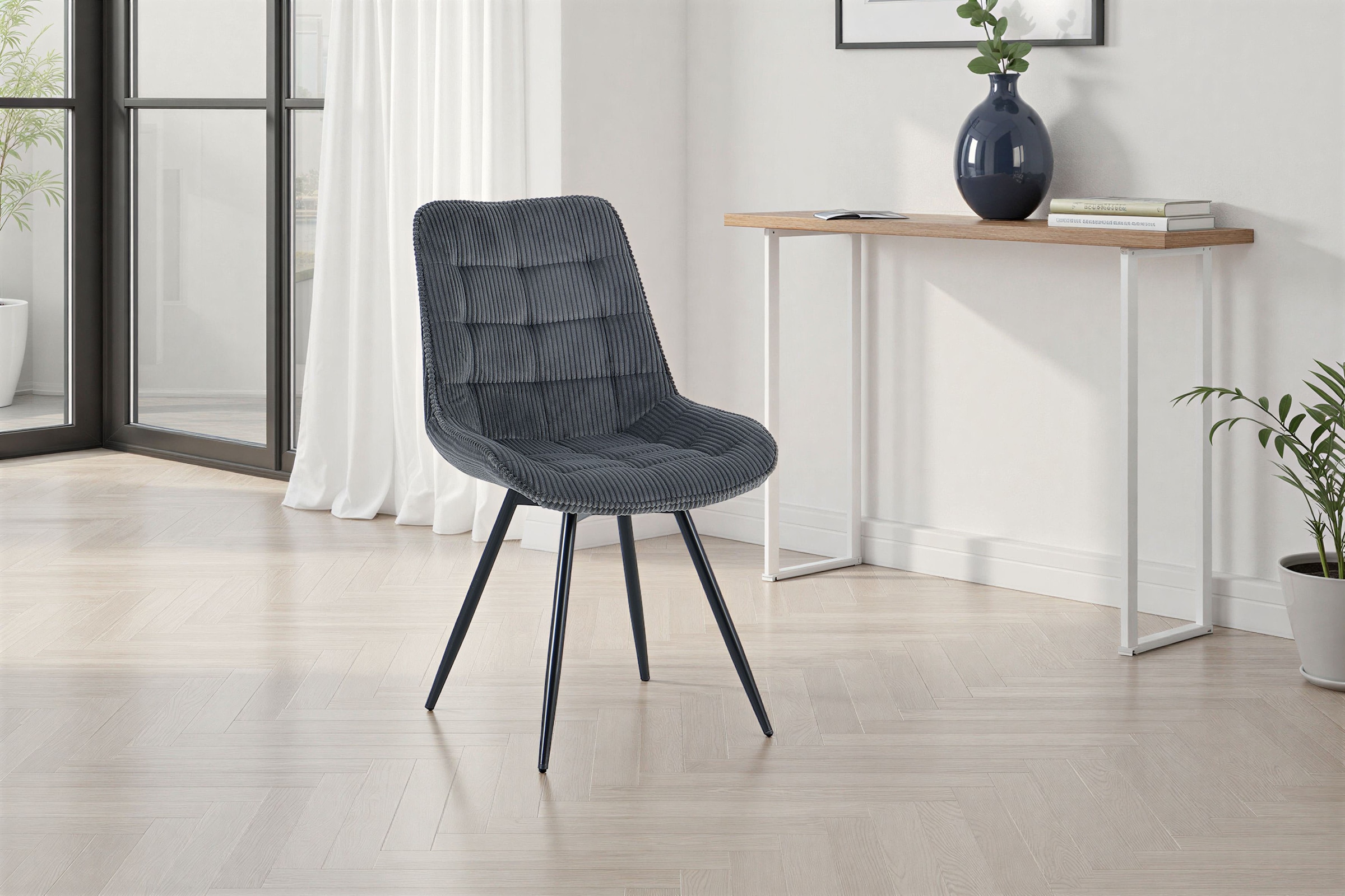 OTTO home Esszimmerstuhl "Catania" (Set) 2 Stk.bequemer Stuhl, 360 Grad dre günstig online kaufen