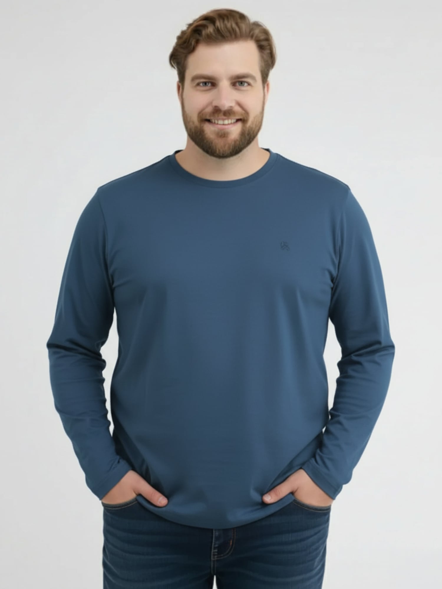 LERROS Longsweatshirt »Longsleeve in Grossen Grössen«
