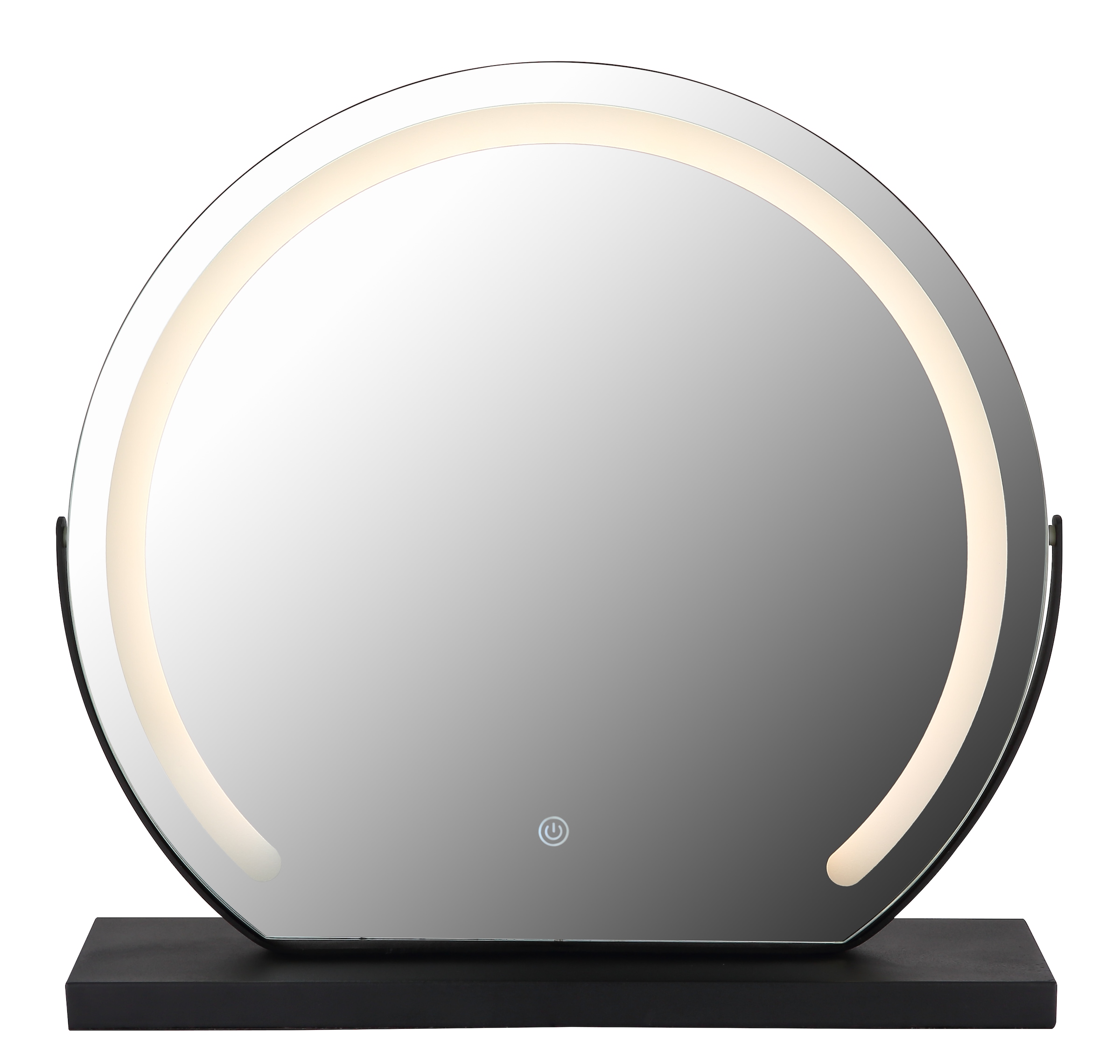 GLOBO LIGHTING LED Spiegelleuchte »RIVAS«, Leuchtmittel LED-Modul | LED fest integriert, Spiegel/Touch Ein/Aus/IP44/Touchdimmer/ LxBxH: 520x120x485mm