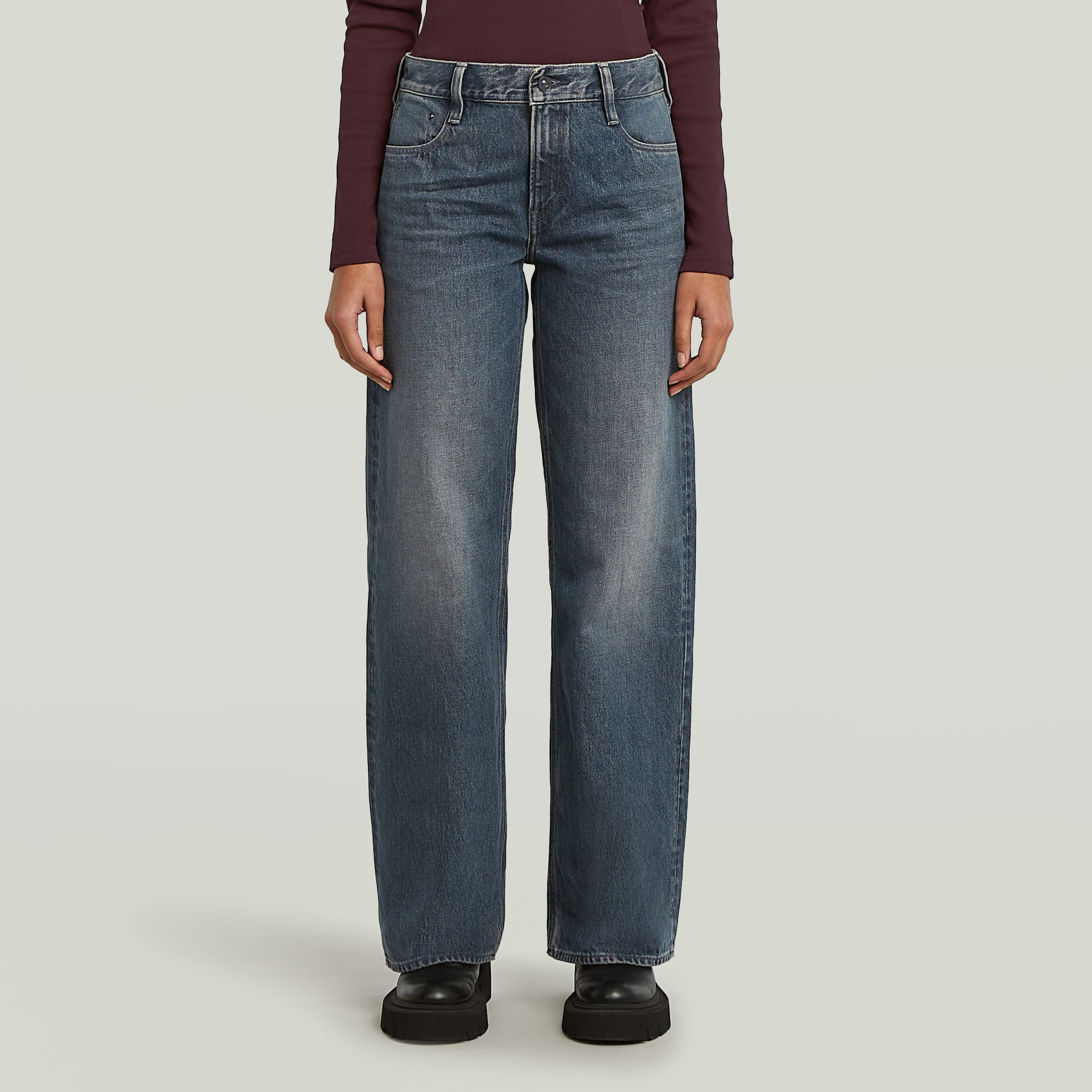 G-STAR Loose-fit-Jeans "Judee Loose Wmn", mit innenliegender Münztasche günstig online kaufen