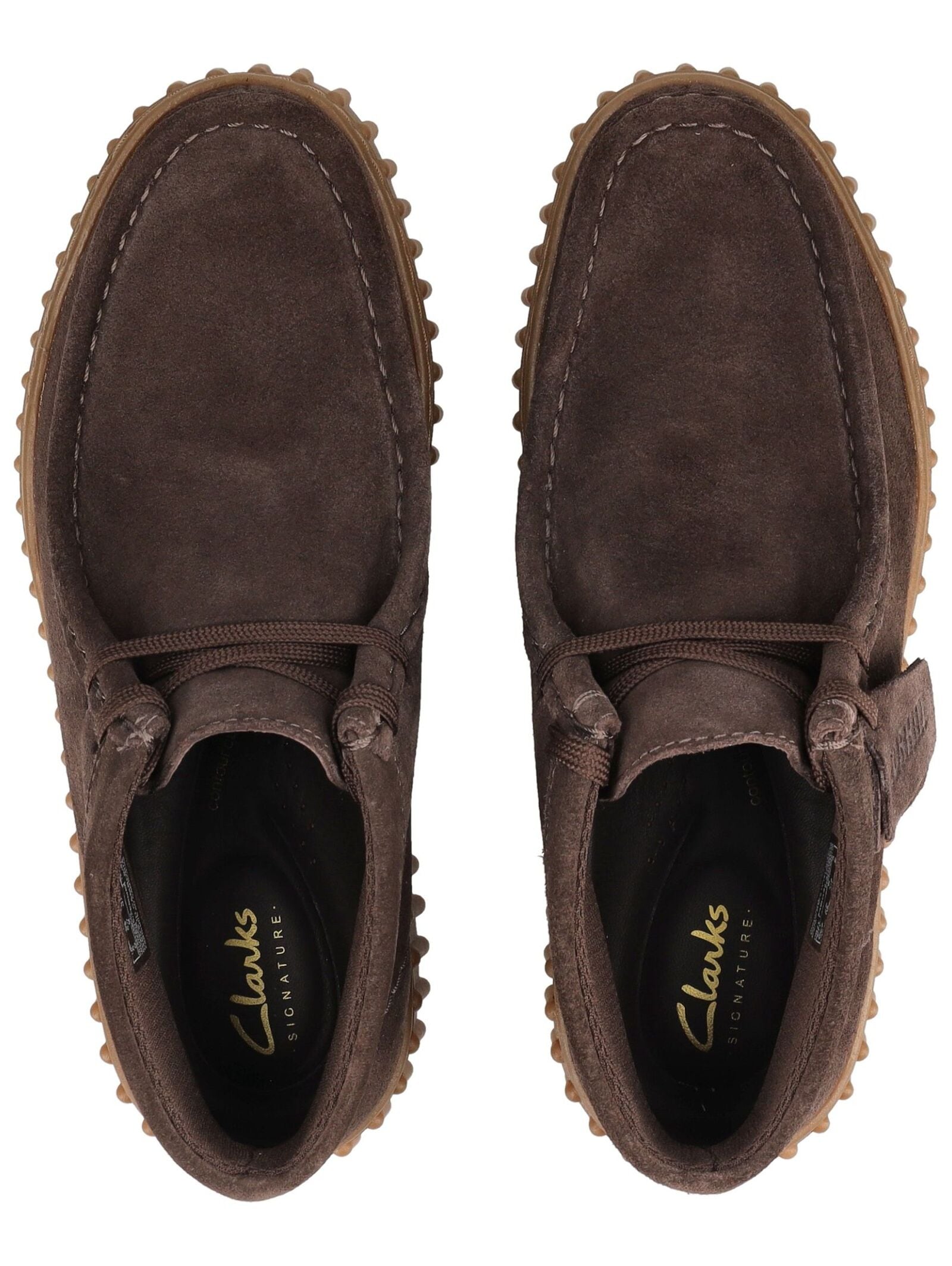 Clarks Schnürstiefelette »Clarks Stiefelette Veloursleder«