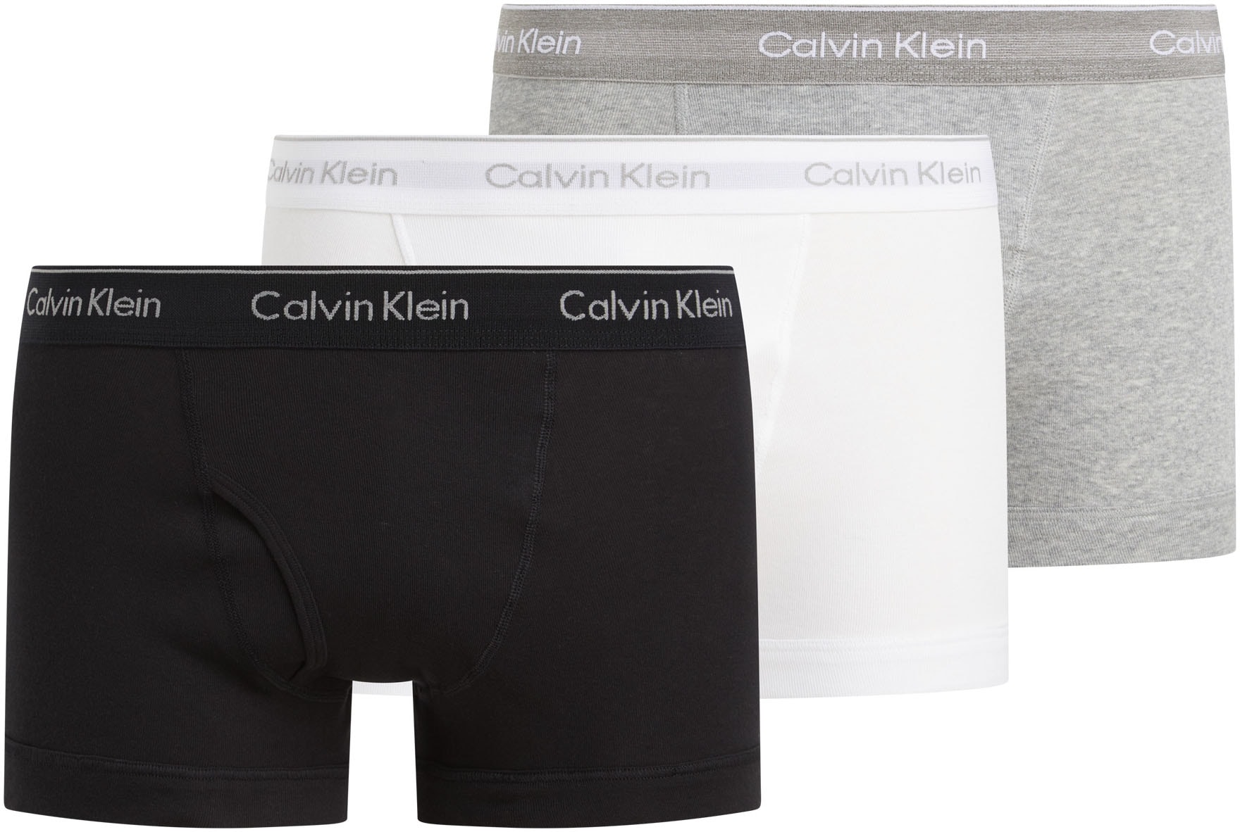 Calvin Klein Underwear Boxershorts "TRUNK 3PK", (Packung, 3er-Pack), mit Lo günstig online kaufen