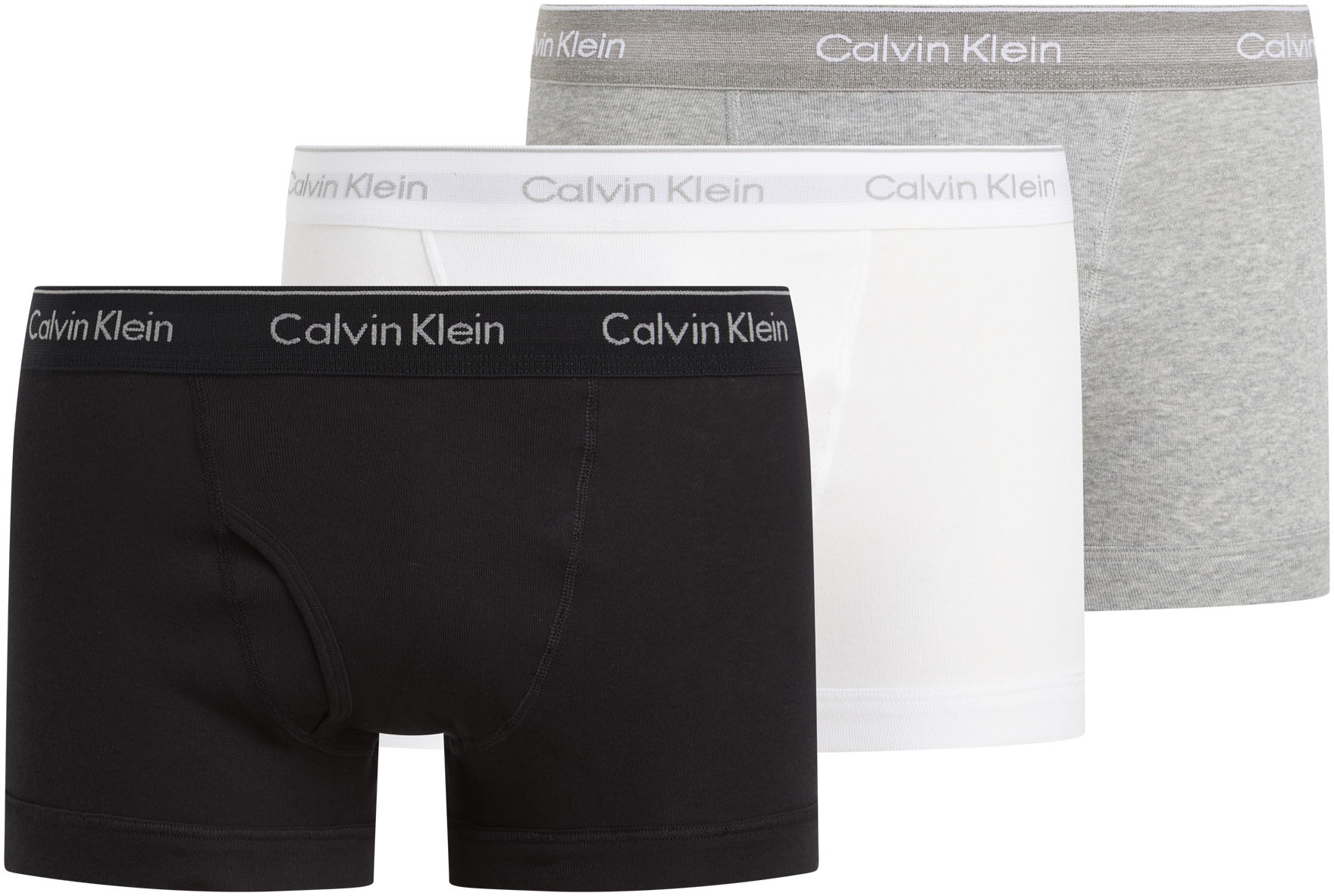 Calvin Klein Underwear "TRUNK 3PK" Packung, 3er-Pack, mit Logo-Elastikbund