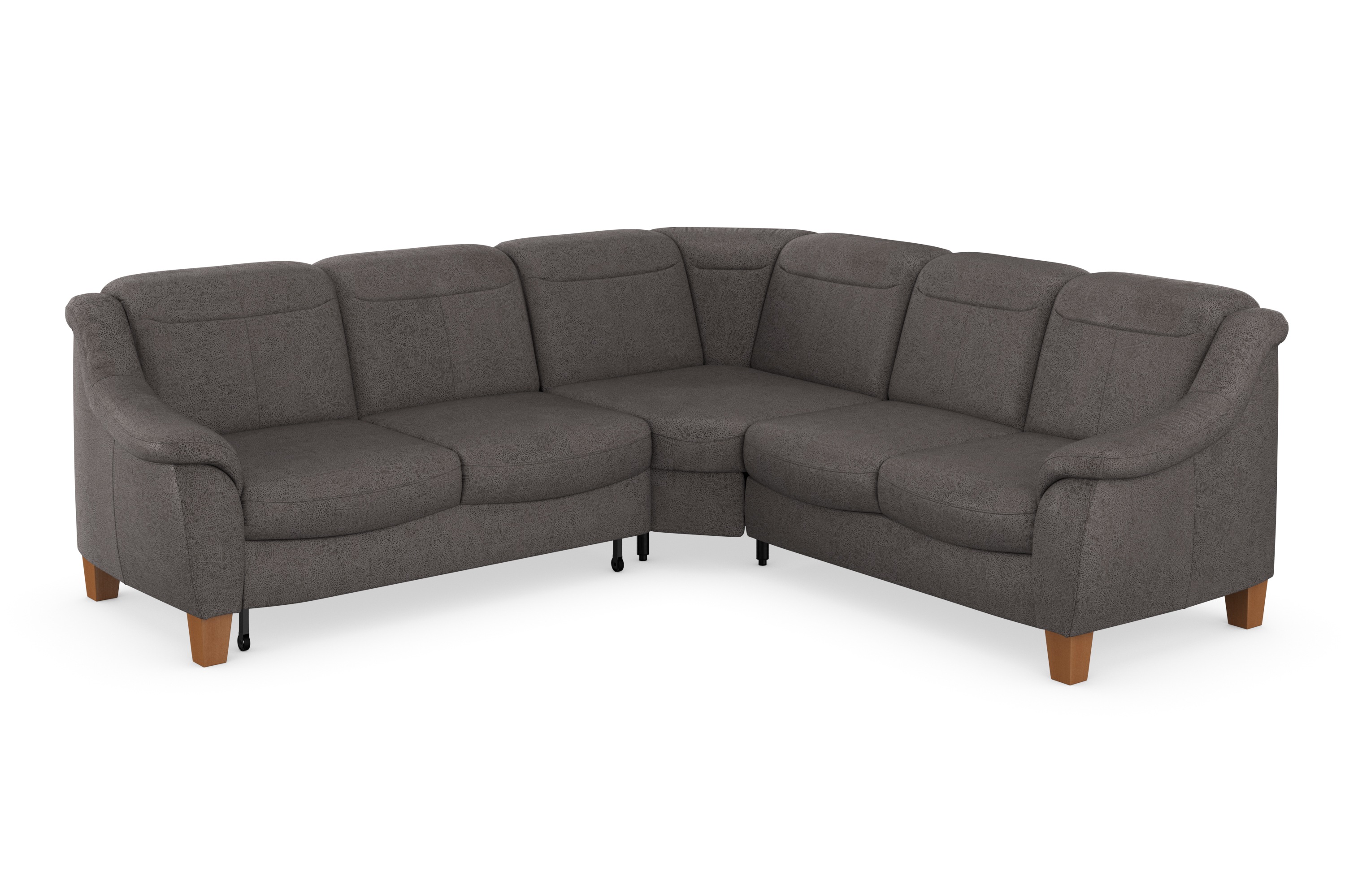 Thumbnail - Home affaire Ecksofa "Caldera L-Form", Federkern, wahlweise mit Kopfteilverstellung, Bettfunktion, Bettkasten