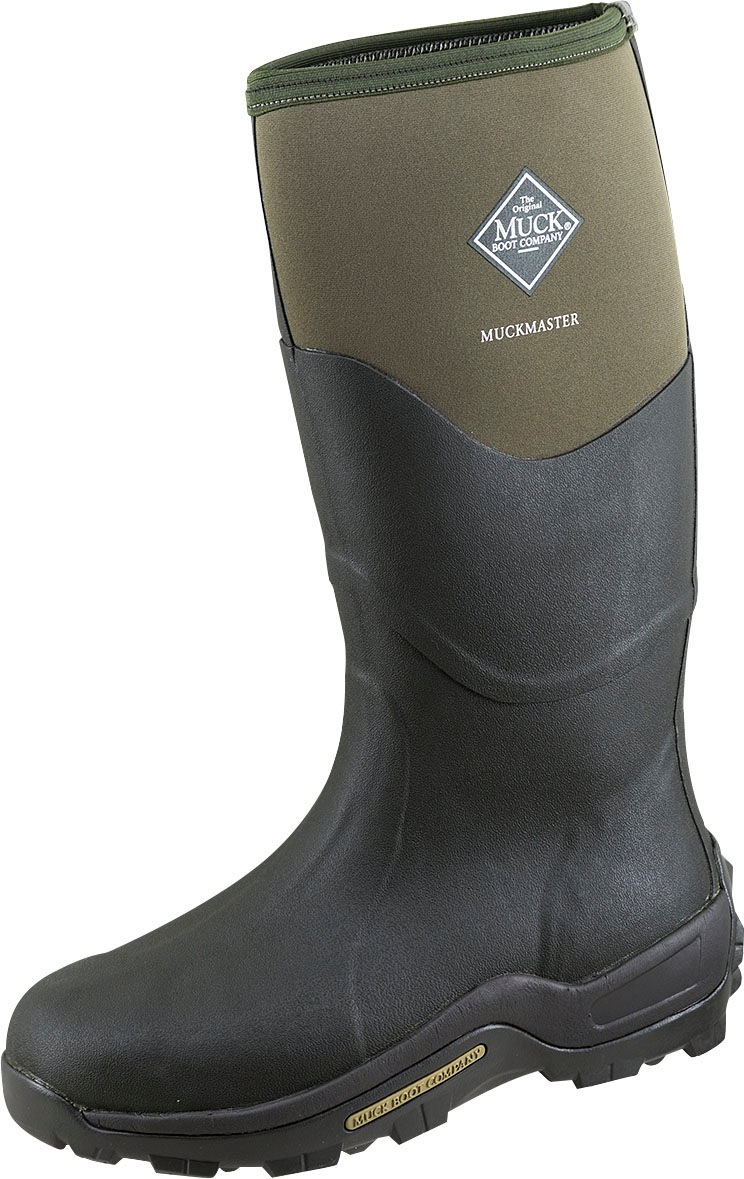 muck boots -  Gummistiefel "Muckboot Muckmaster", mit EVA Zwischensohle, schwarz-olivgrün