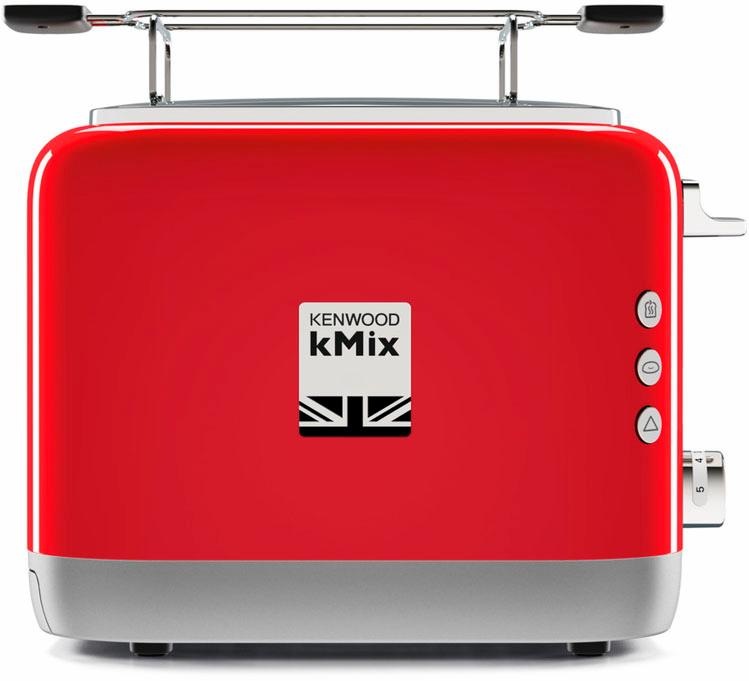 Kenwood Toaster "TCX751RD" 2 kurze Schlitze für 2 Scheiben 900 W günstig online kaufen