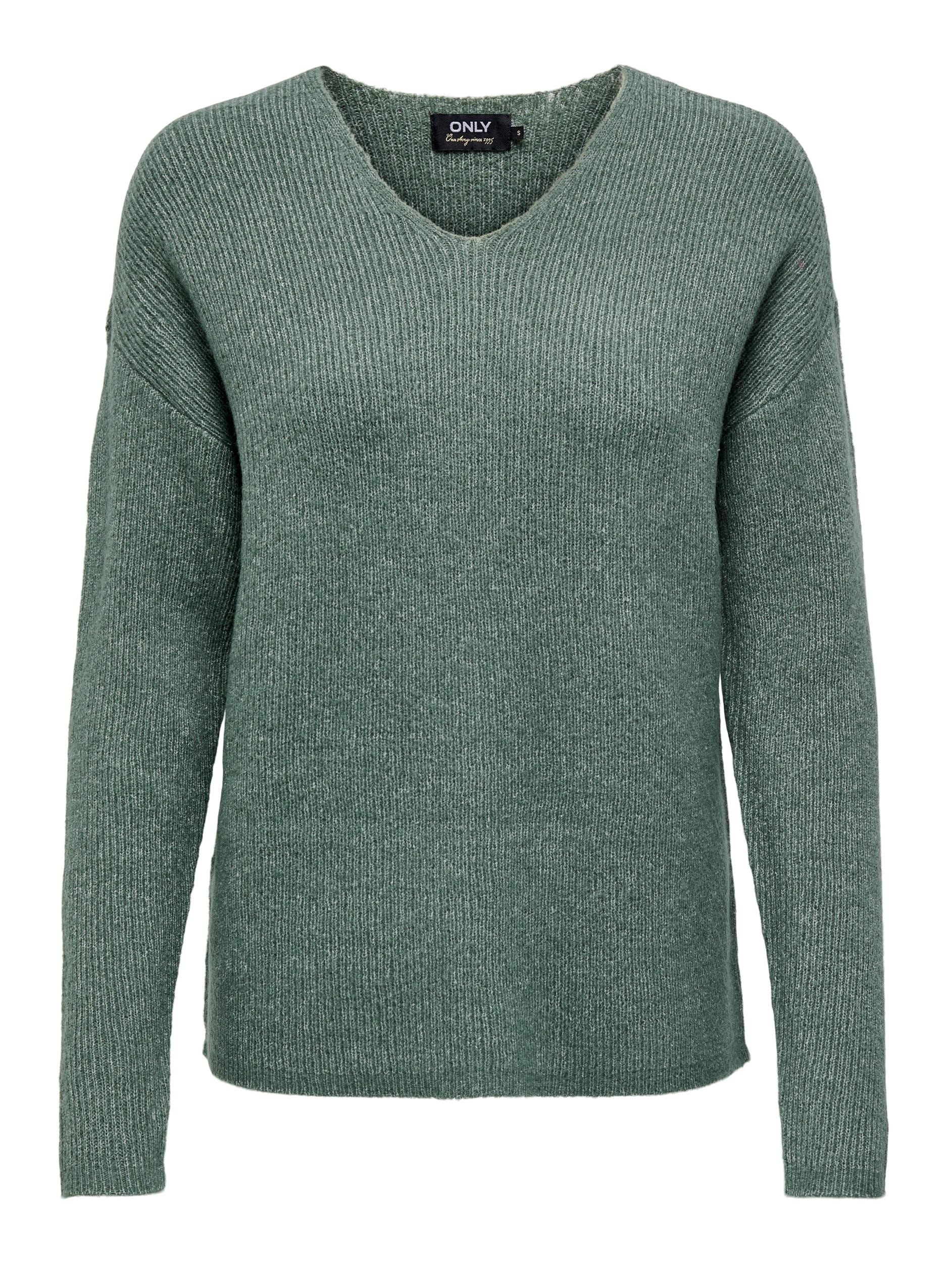 ONLY V-Ausschnitt-Pullover »ONLCAMILLA V-NECK L/S PULLOVER KNT NOOS«