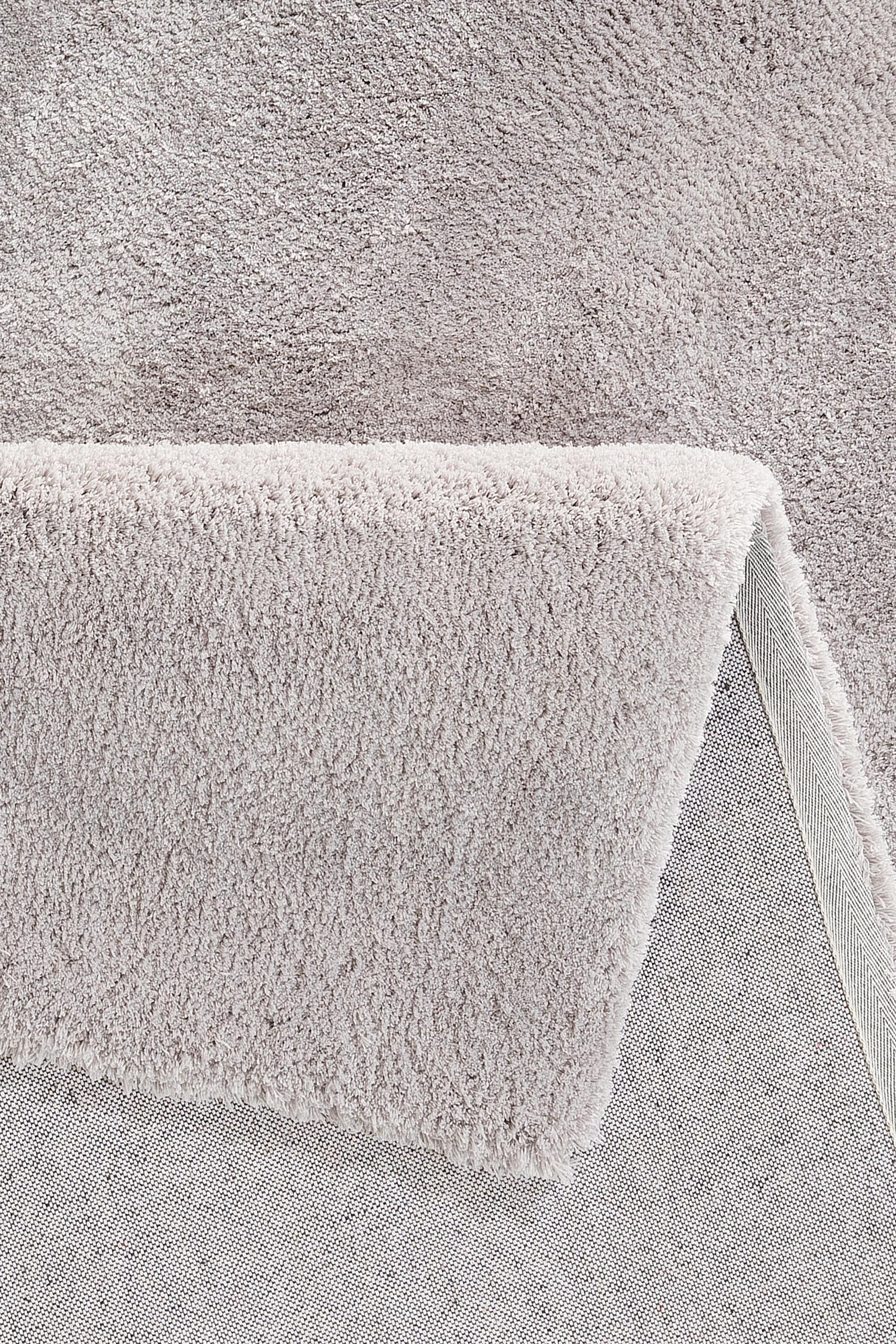 my home Hochflor-Teppich »Microfaser Teppich Magong, besonders weich, sehr feiner Flor«, rechteckig, 25 mm Höhe, uni, Wohnzimmer, Schlafzimmer, Kinderzimmer, auch rund und als Läufer