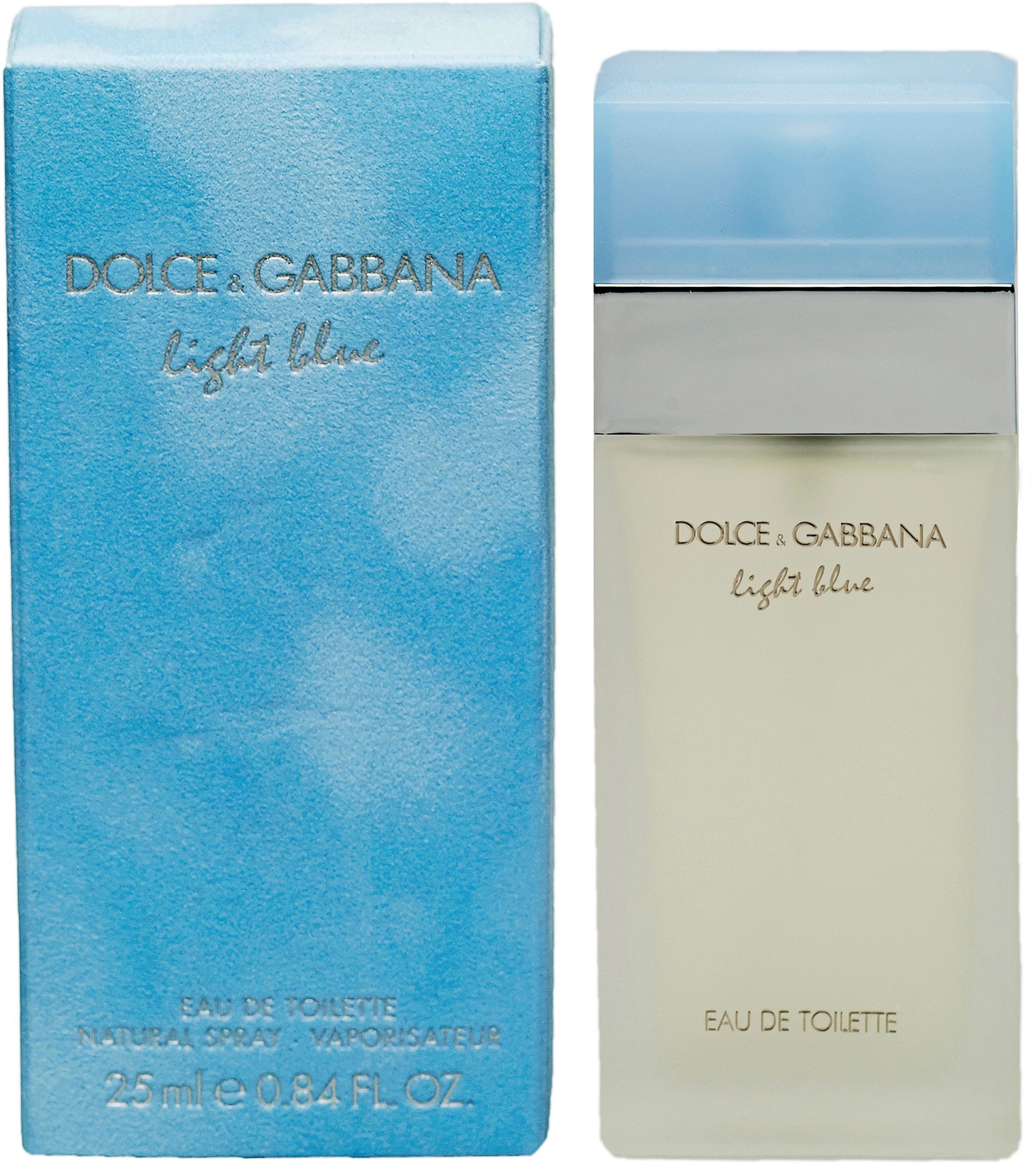 DOLCE & GABBANA Eau de Toilette »Light Blue«, EdT for her, mediterraner Duft, Parfum im Zerstäuber
