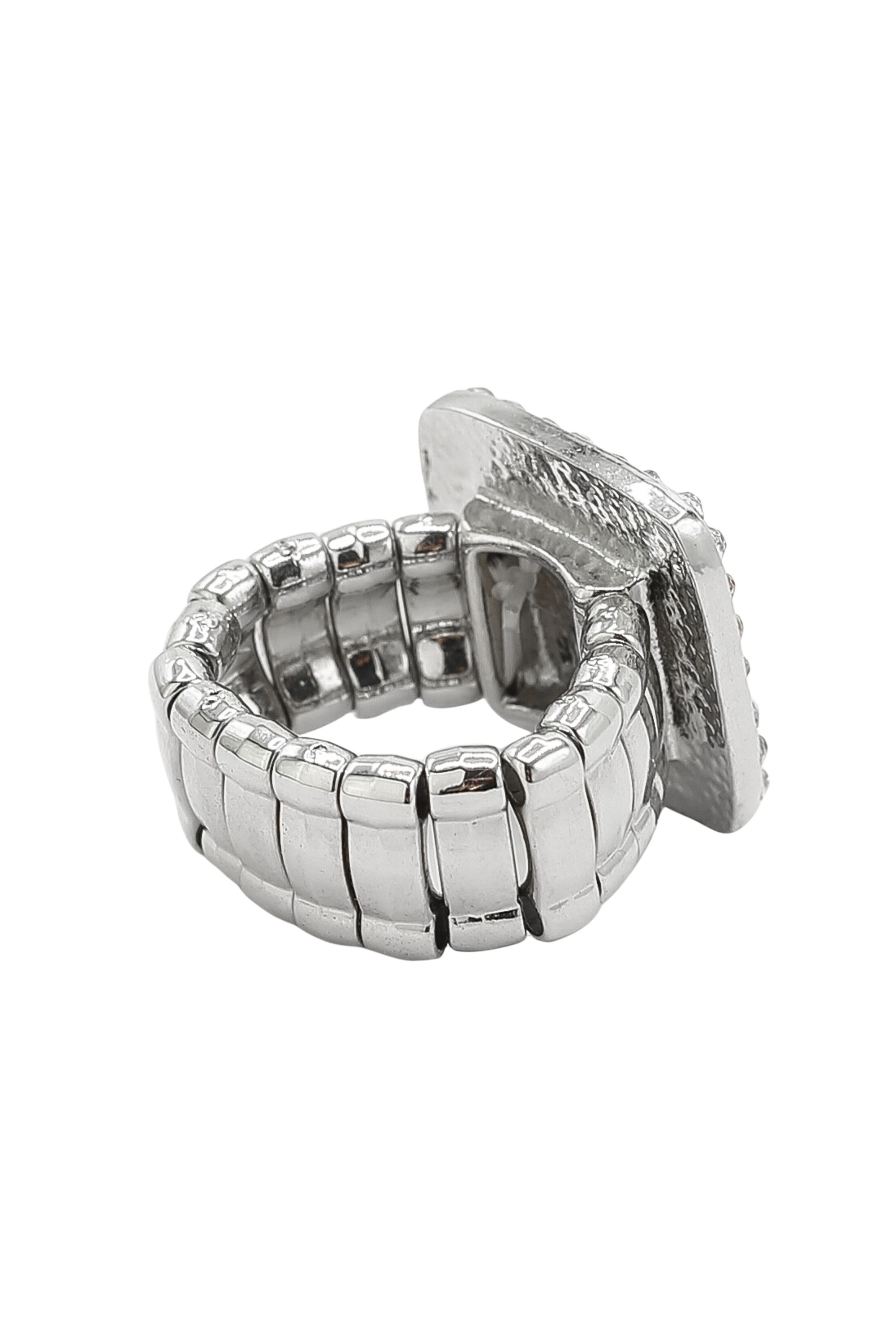 Fingerring "Bling Red", rot, COLLEZIONE ALESSANDRO, Fingerringe, Damen, Messing, Fingerring 3
