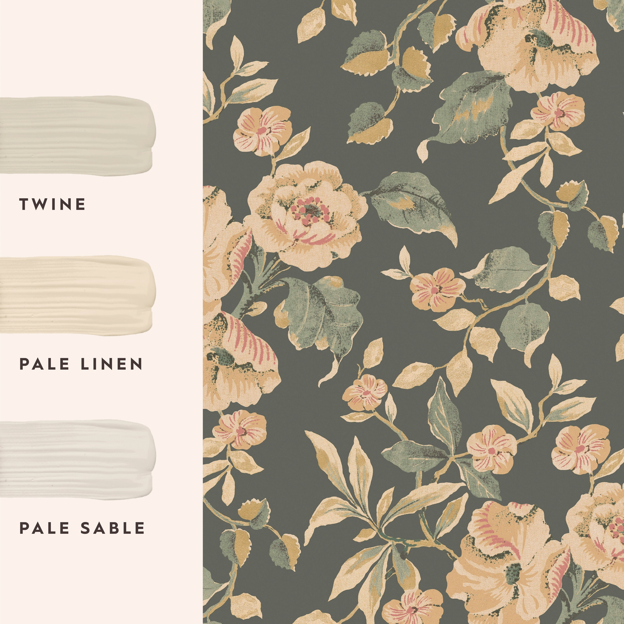 LAURA ASHLEY Vliestapete »Alyworth Trail Fern«, geblümt, 10mx52cm (ca. 5m2)