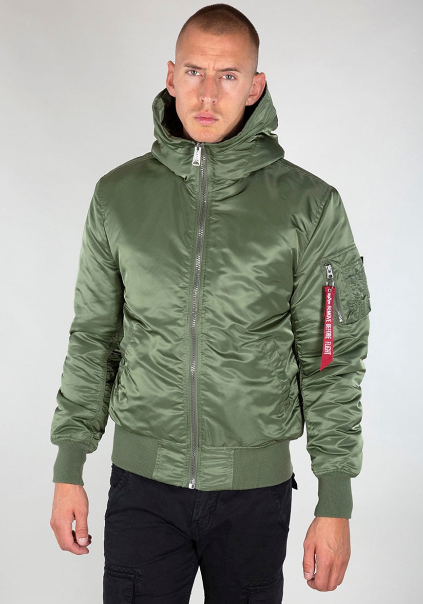 Alpha Industries Bomberjacke "MA-1 HOODED", mit Kapuze