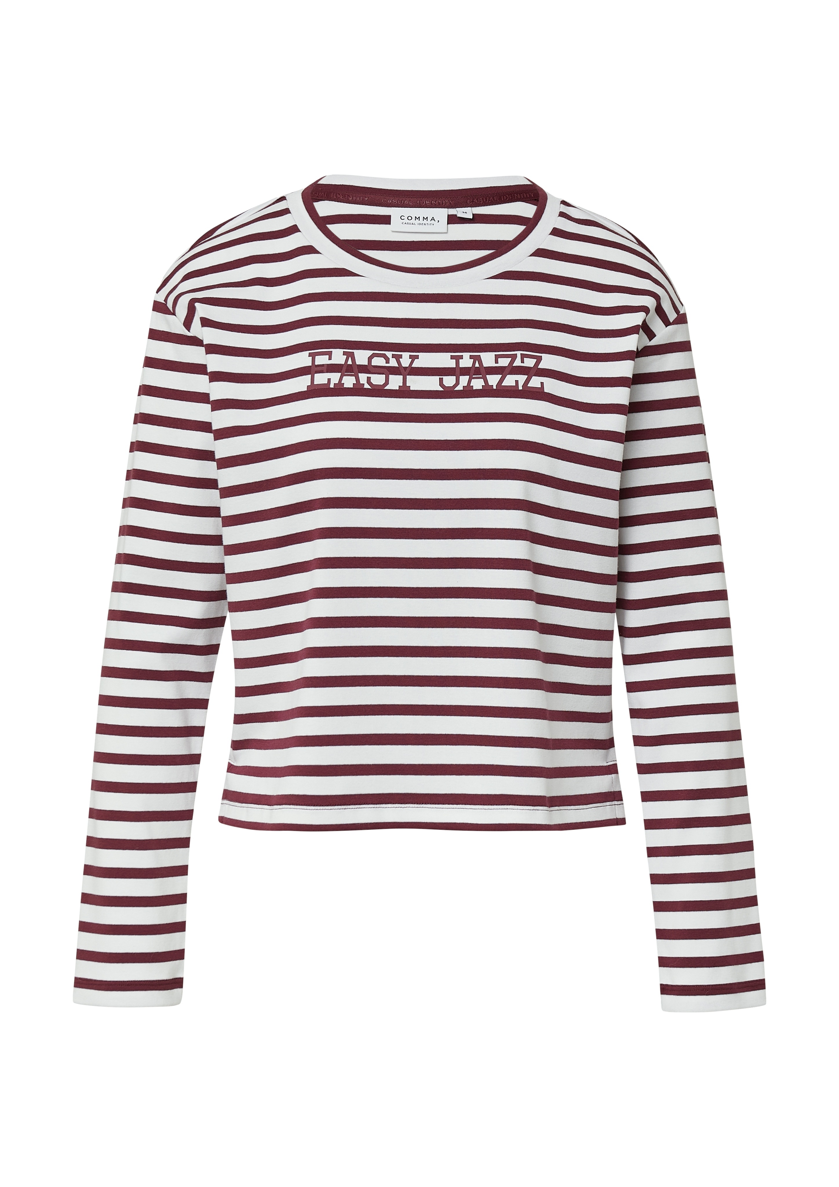 Thumbnail - comma casual identity Sweatshirt, taillenbedeckt