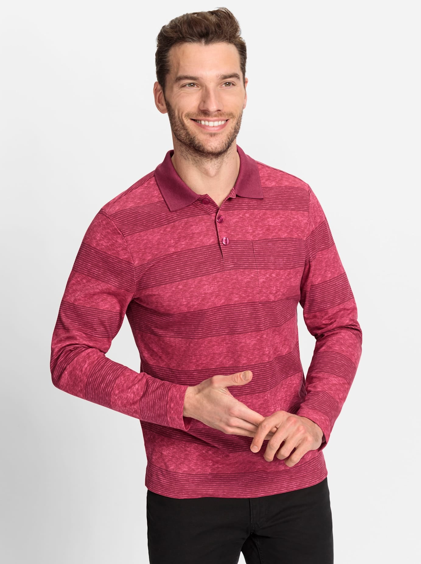 Catamaran Poloshirt "Langarm-Poloshirt" 1 Stk. günstig online kaufen