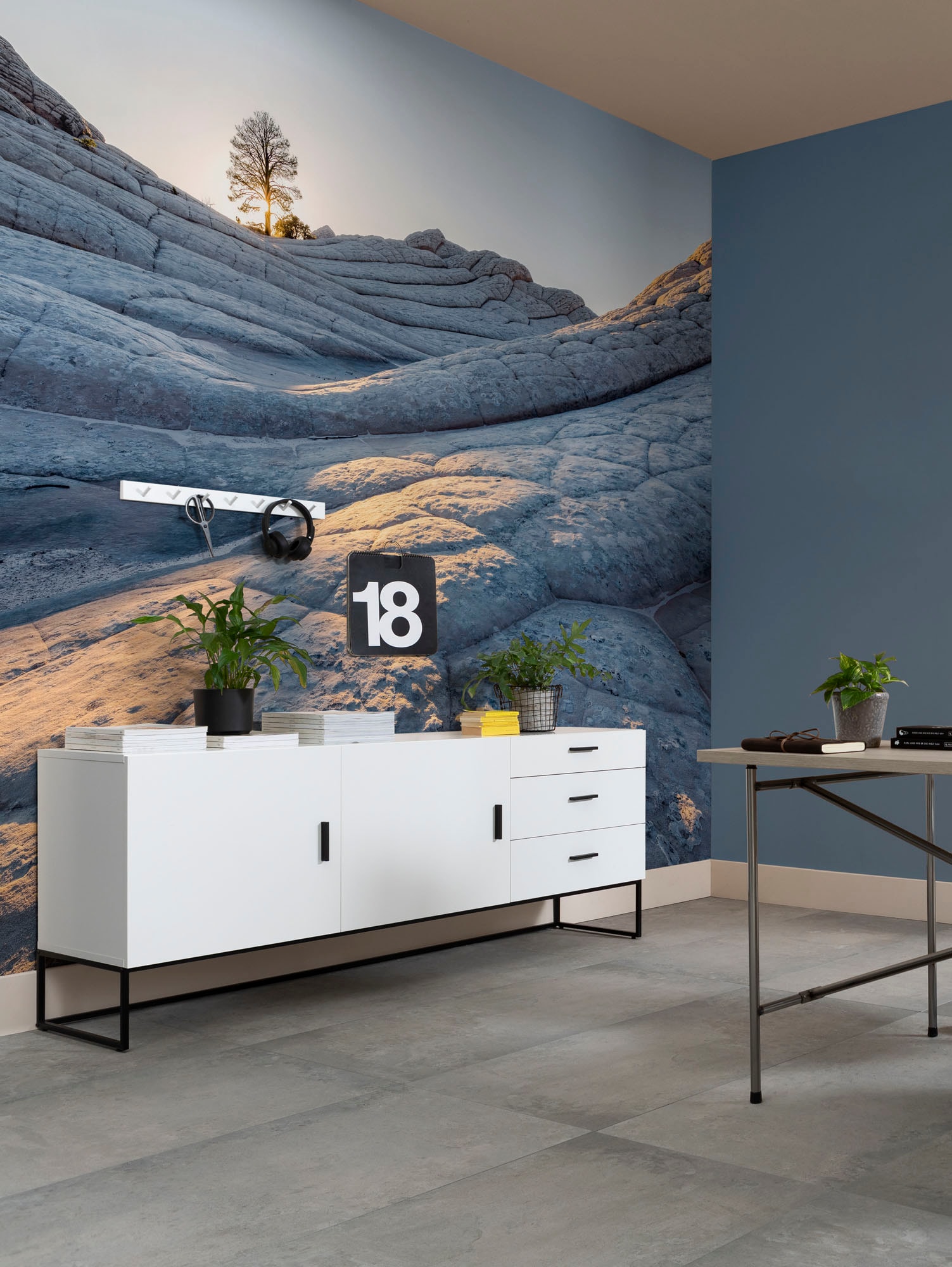 Komar Fototapete »Digitaldruck Vlies - Elephant Skin - Größe 400 x 250 cm«, bedruckt, Wohnzimmer, Schlafzimmer