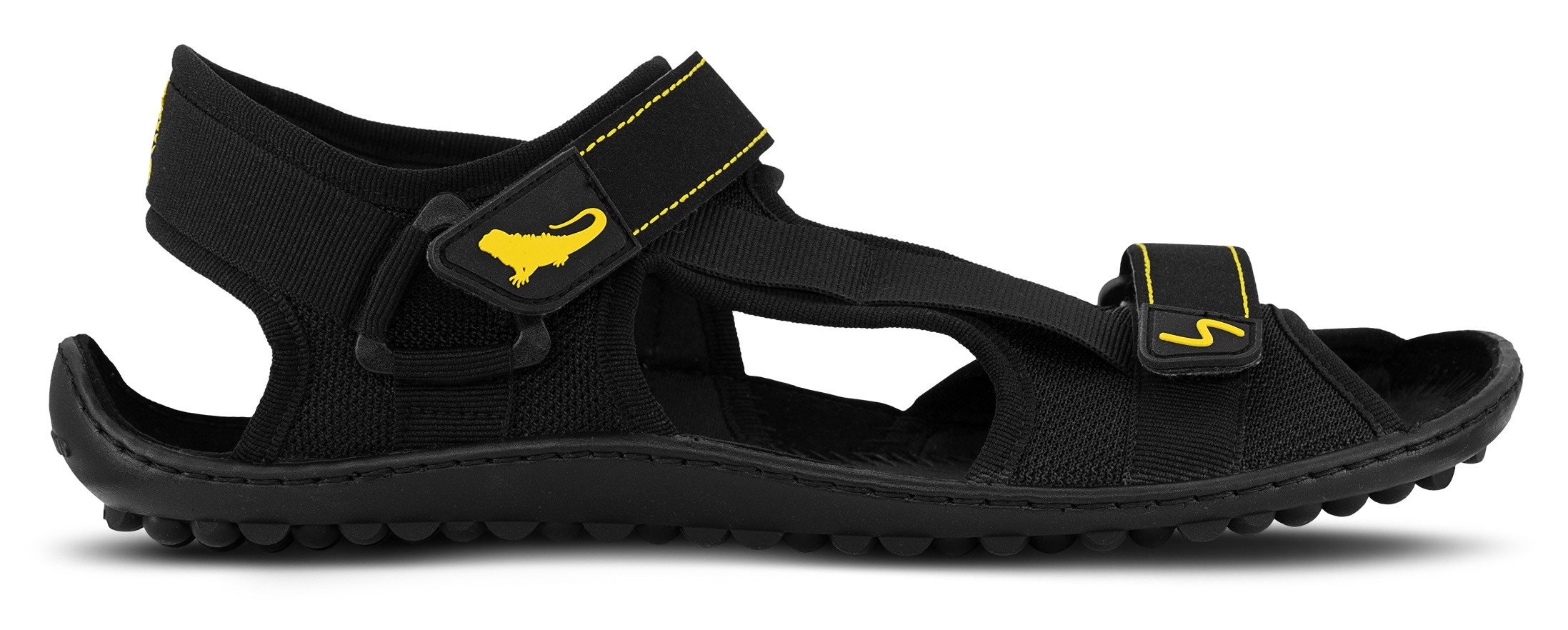 Leguano Barfußschuh, Sommerschuh, Sandale, mit praktischen Klettverschlüssen