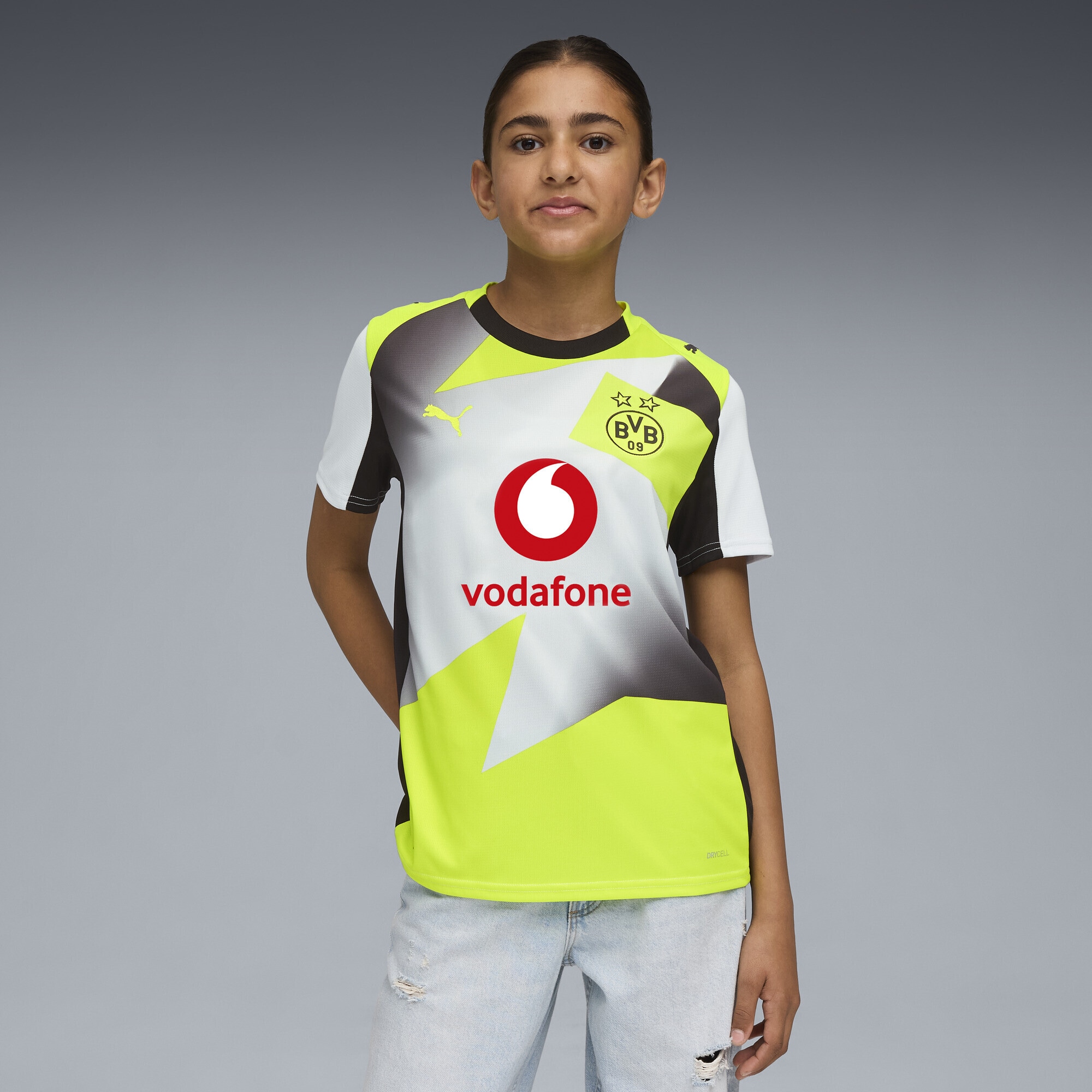PUMA Trainingsshirt »Borussia Dortmund 25/26 Replica-Auswärtstrikot Jugendliche«
