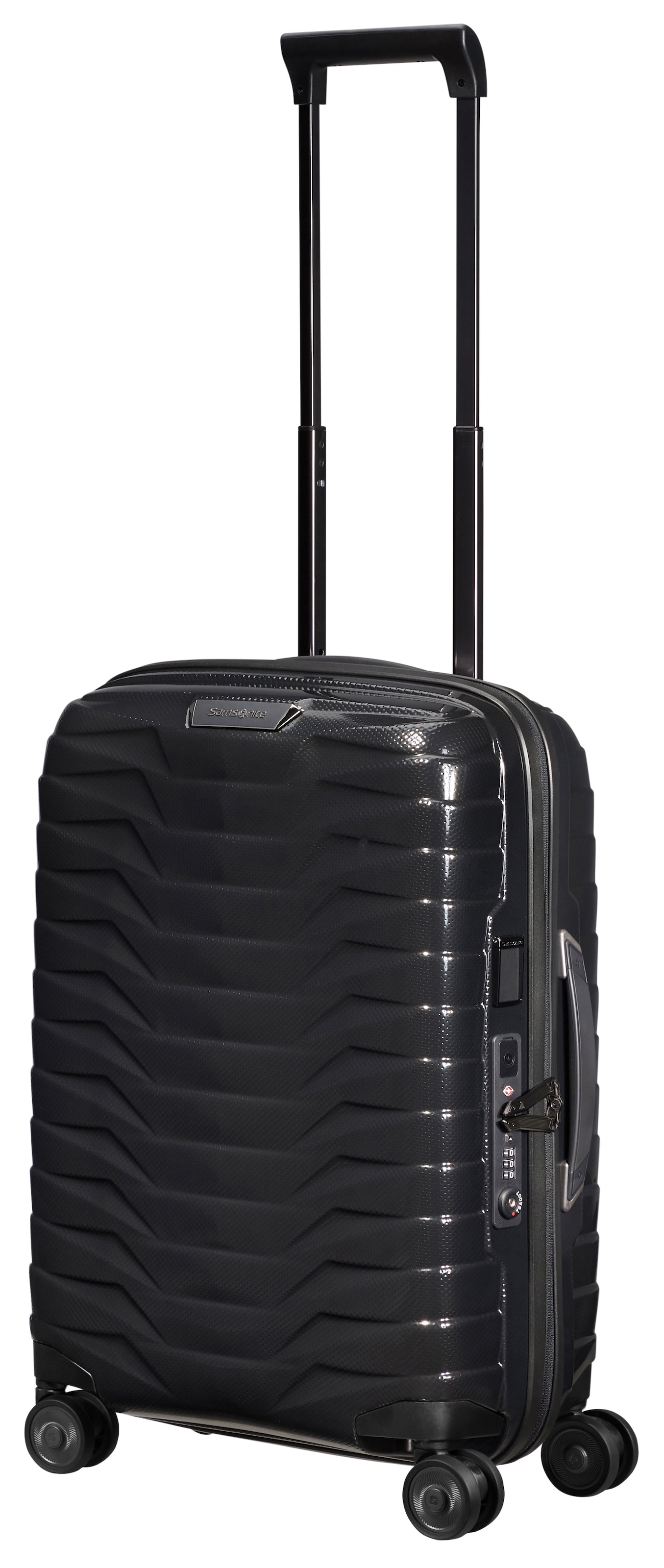 Samsonite Hartschalen-Trolley »PROXIS 55 exp«, 4 Rollen, Handgepäck-Koffer Reisekoffer TSA-Zahlenschloss USB-Schleuse