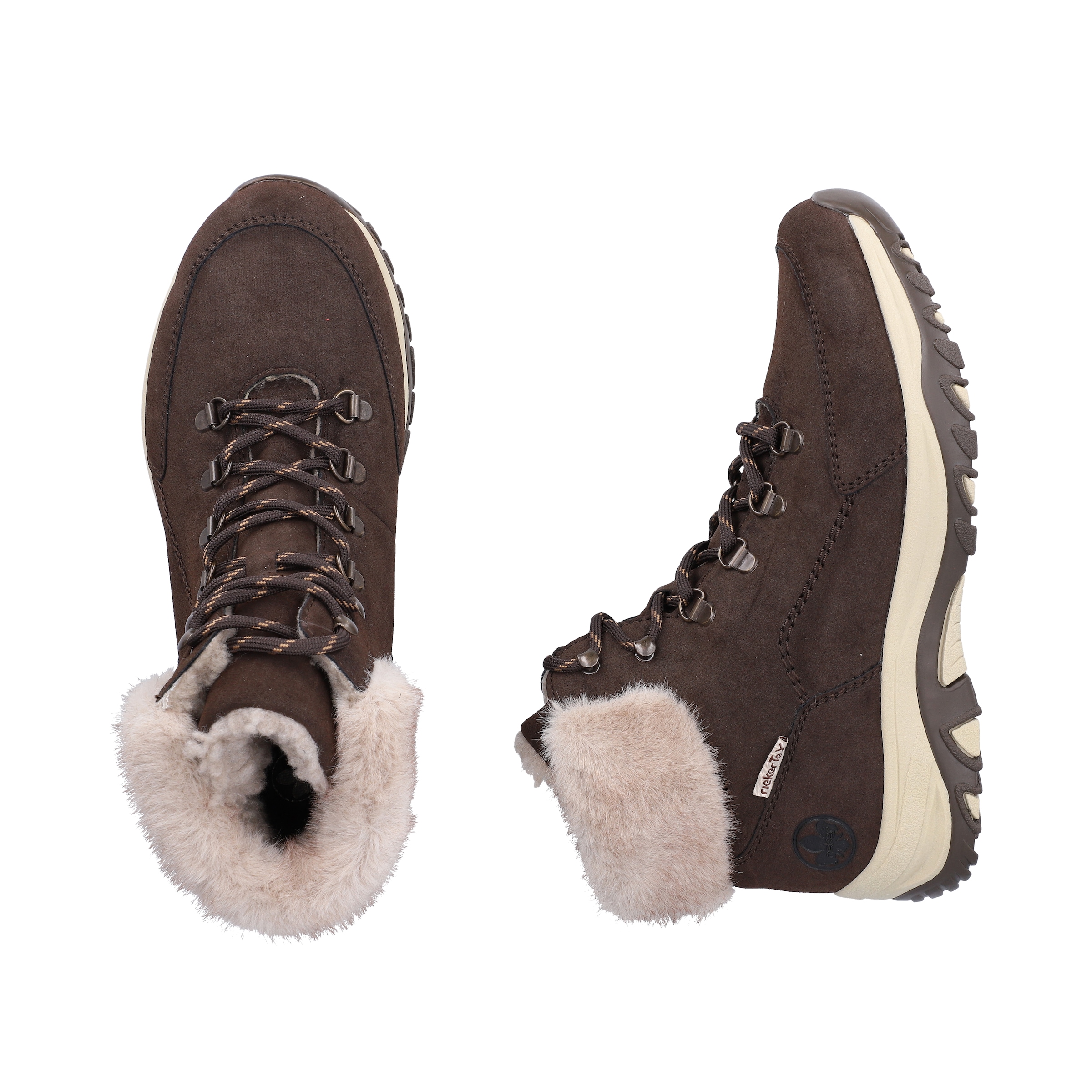 Rieker Winterboots  Schnürboots, Stiefelette mit TEX-Membran und Warmfutter
