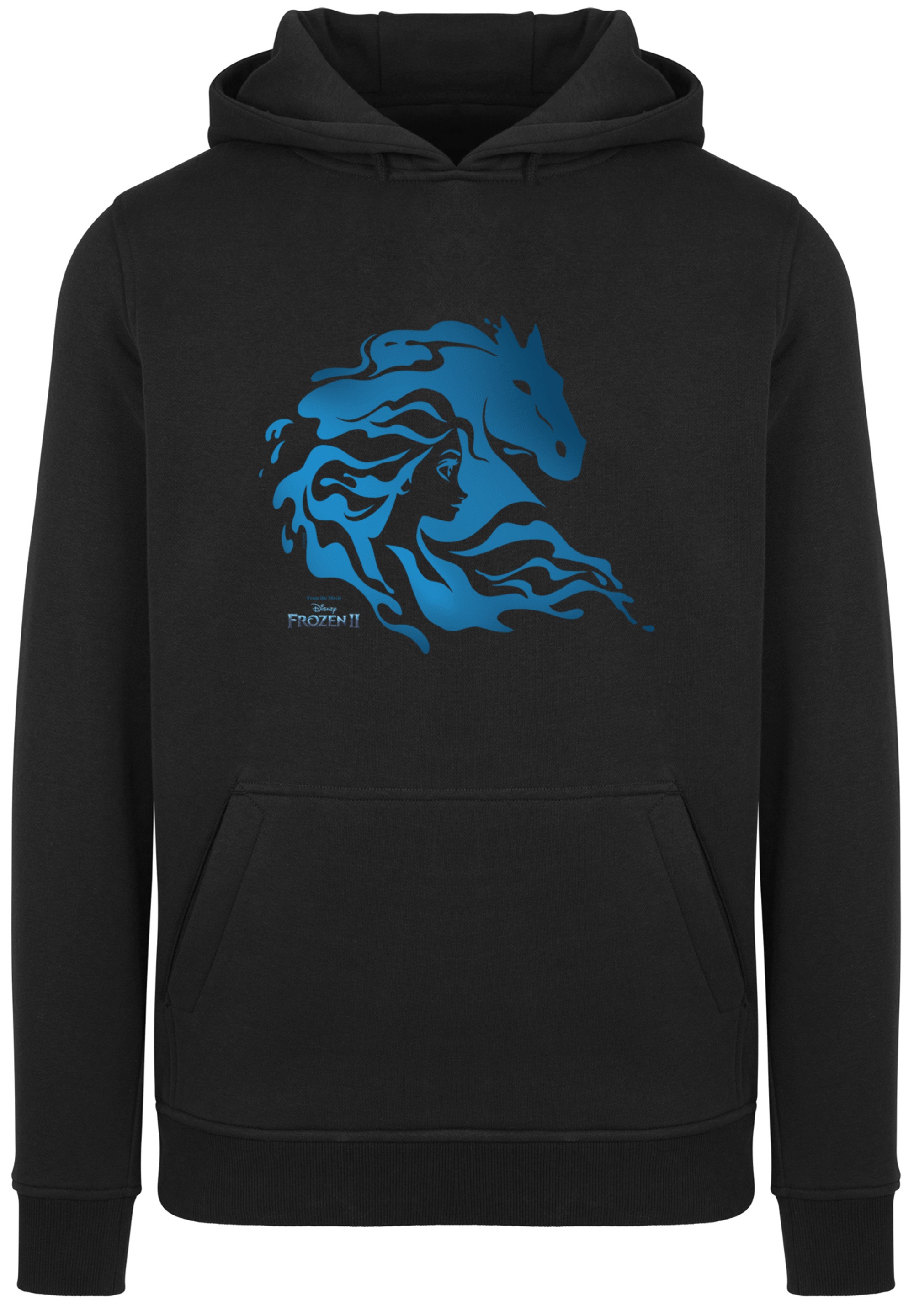F4NT4STIC Sweatshirt »Disney Frozen 2 Nokk Wassergeist Pferd Silhouette«, Herren,Premium Merch,Slim-Fit,Kapuzenpullover,Bedruckt