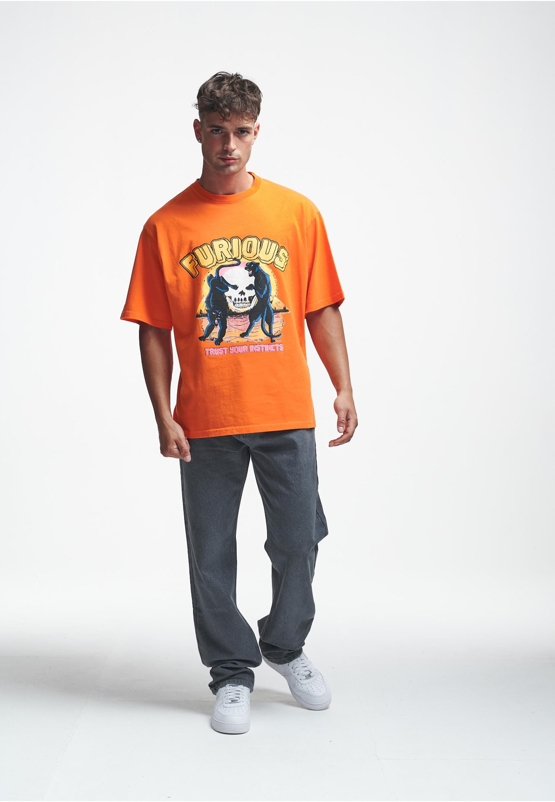2Y Studios T-Shirt »2Y Studios Herren 2Y Furious Oversize Tee«, (1 tlg.)