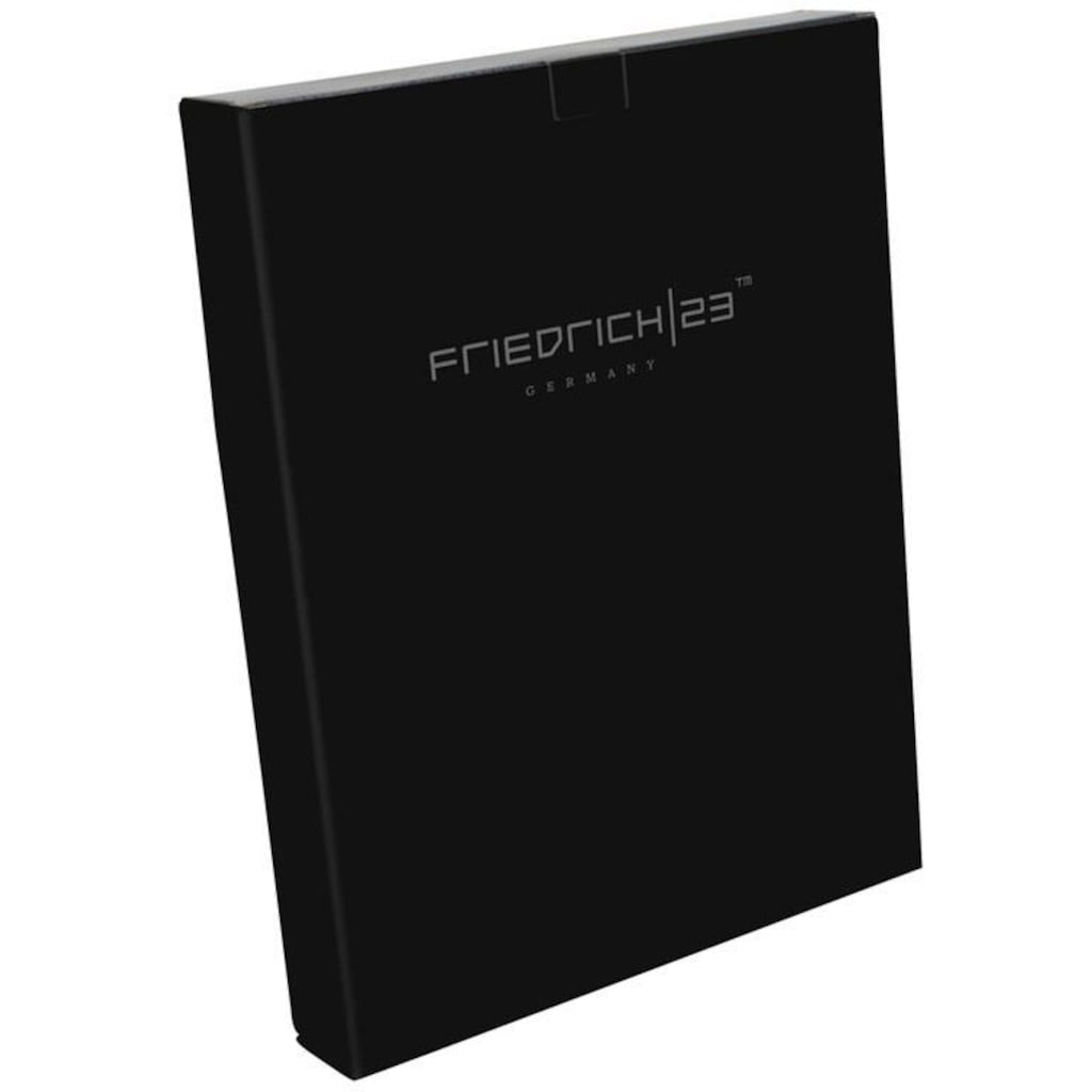 Friedrich23 Schreibmappe »DIN A4, schwarz«, mit herausnehmbarem Einleger