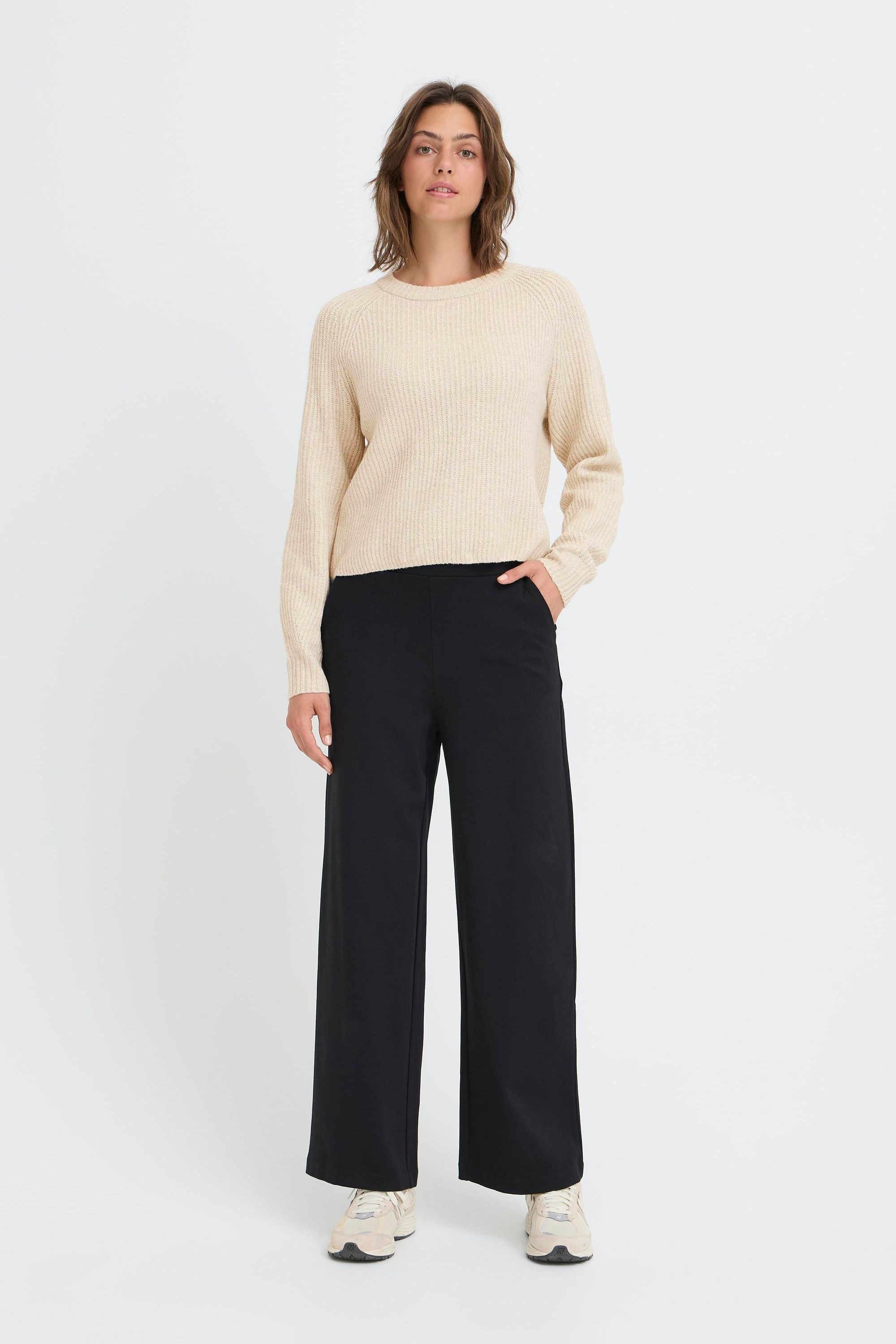 OXMO Strickfleece-Pullover "Strickpullover OXIFANSI" günstig online kaufen