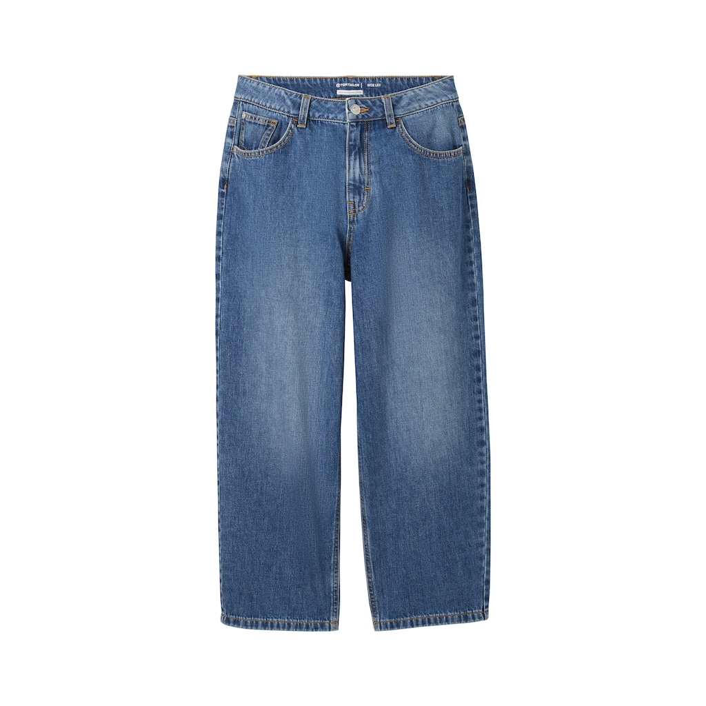 TOM TAILOR 5-Pocket-Jeans, wie Baggy Jeans- mit ausgestelltem Bein