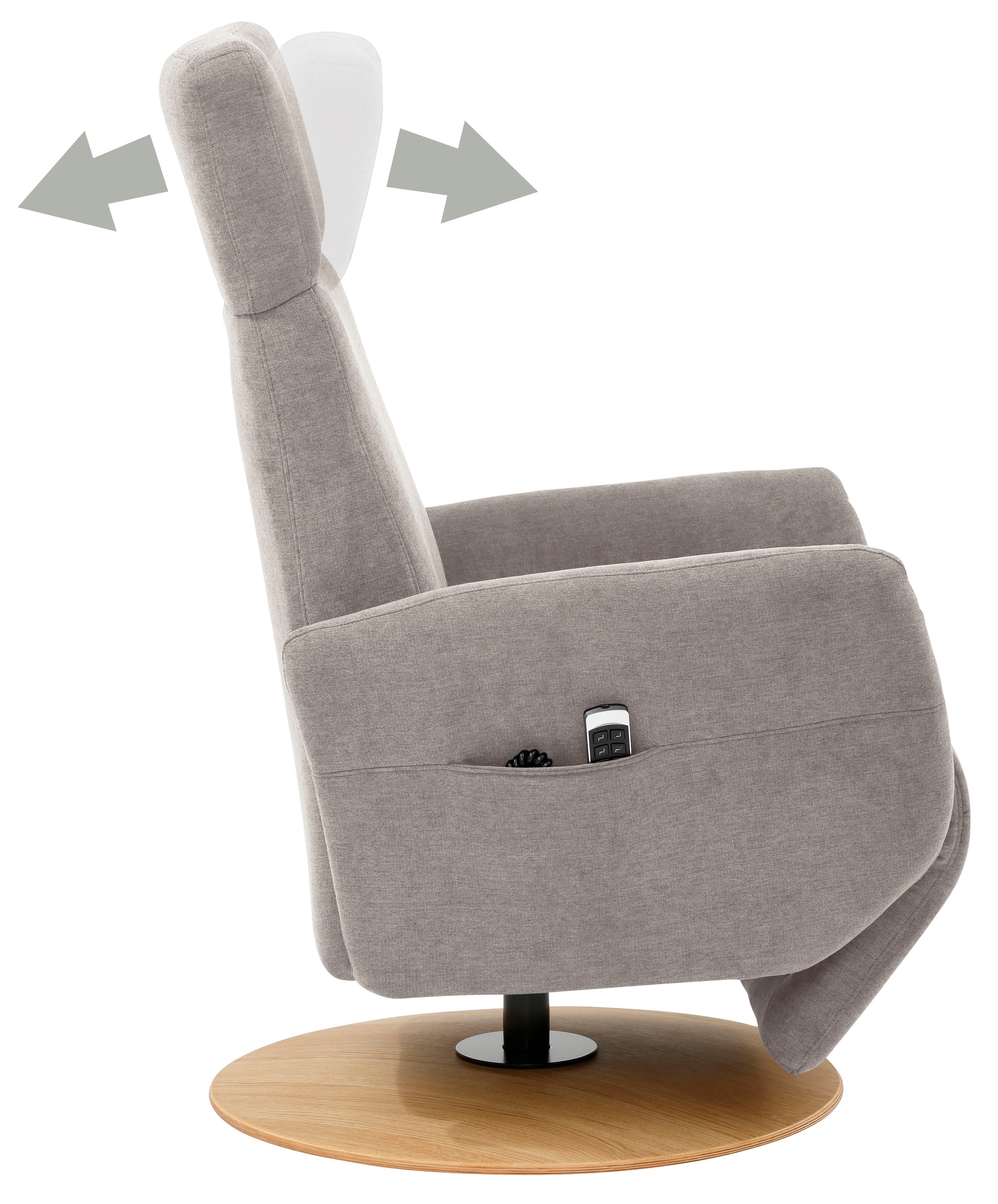 sit&more TV-Sessel »Kobra« wahlweise mit 2 Motoren, 2 Motoren und Akku oder mit 2 Motoren