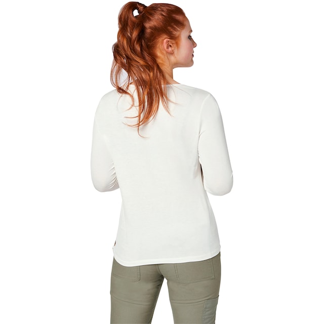 GARDENA Longsleeve »Cloud Dancer«, mit Schriftzug online kaufen | BAUR