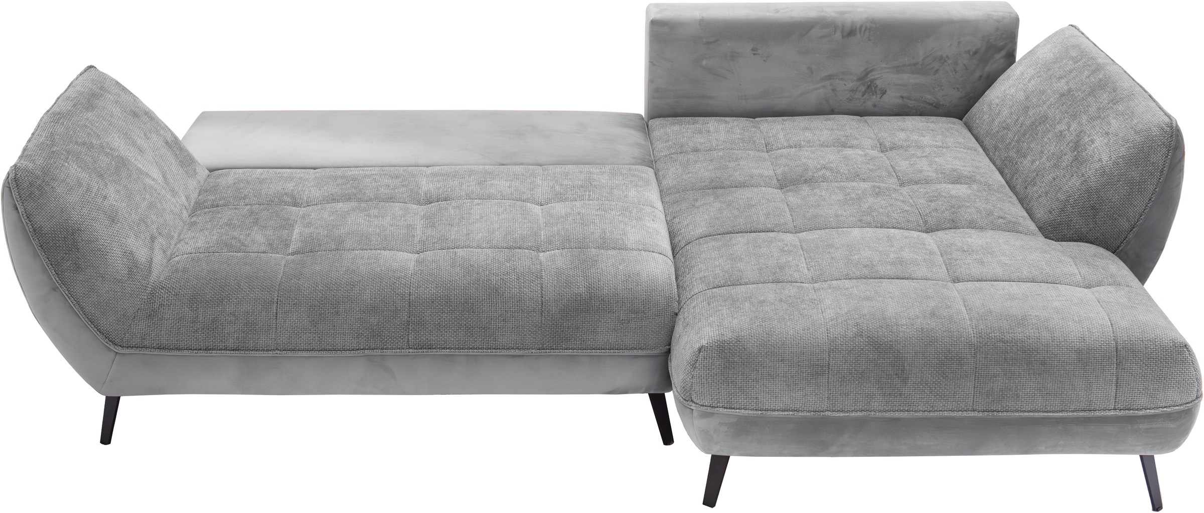 exxpo - sofa fashion Ecksofa »Midway mit einfacher Easy-Lift-Bettfunktion, bequem und modern«, inkl. Bettfunktion und praktischem Bettkasten, L-Form