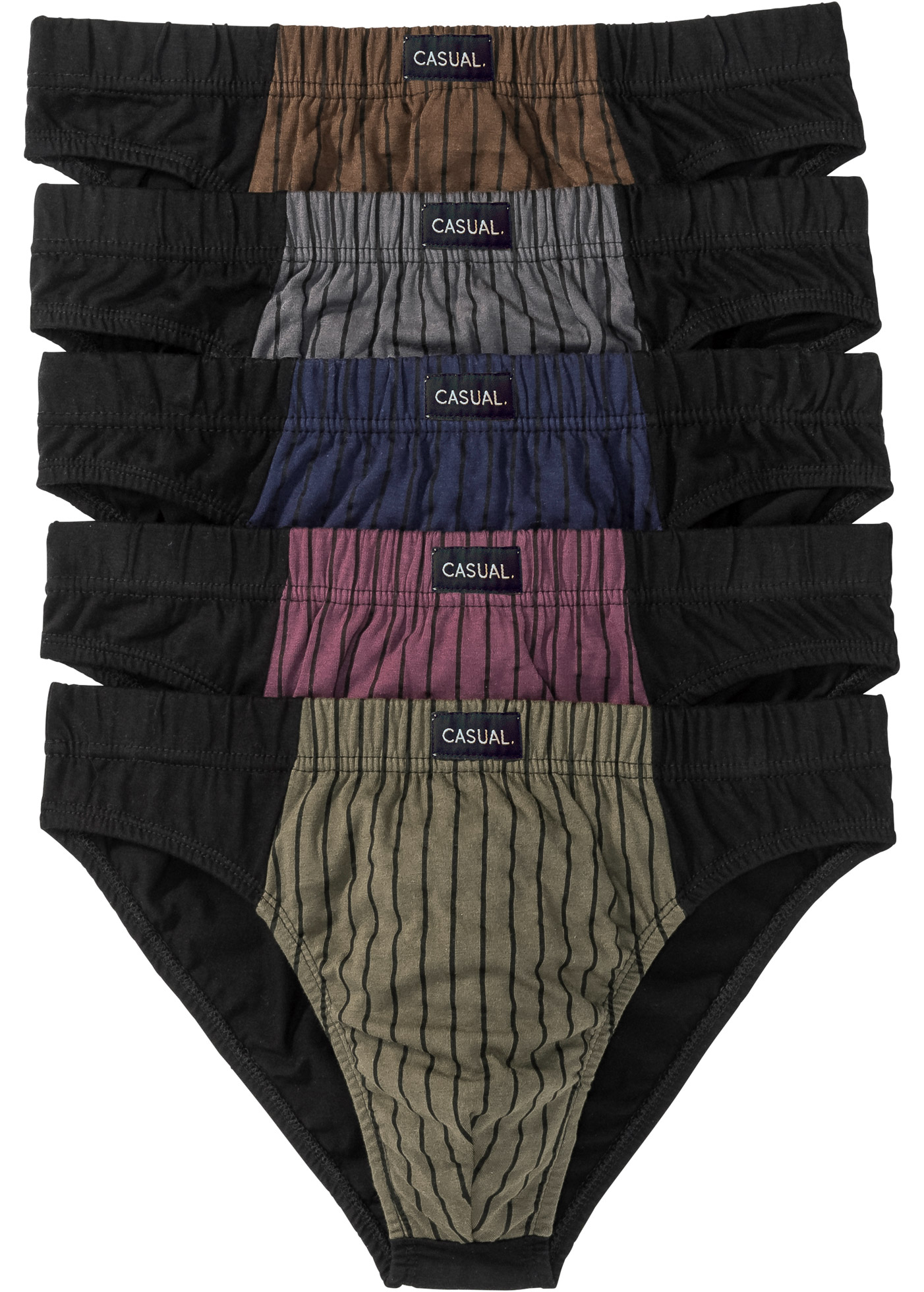 bonprix Trunk Packung, 5 Stk. klassischer Schnitt, aus reiner Baumwolle, atmungsaktiv