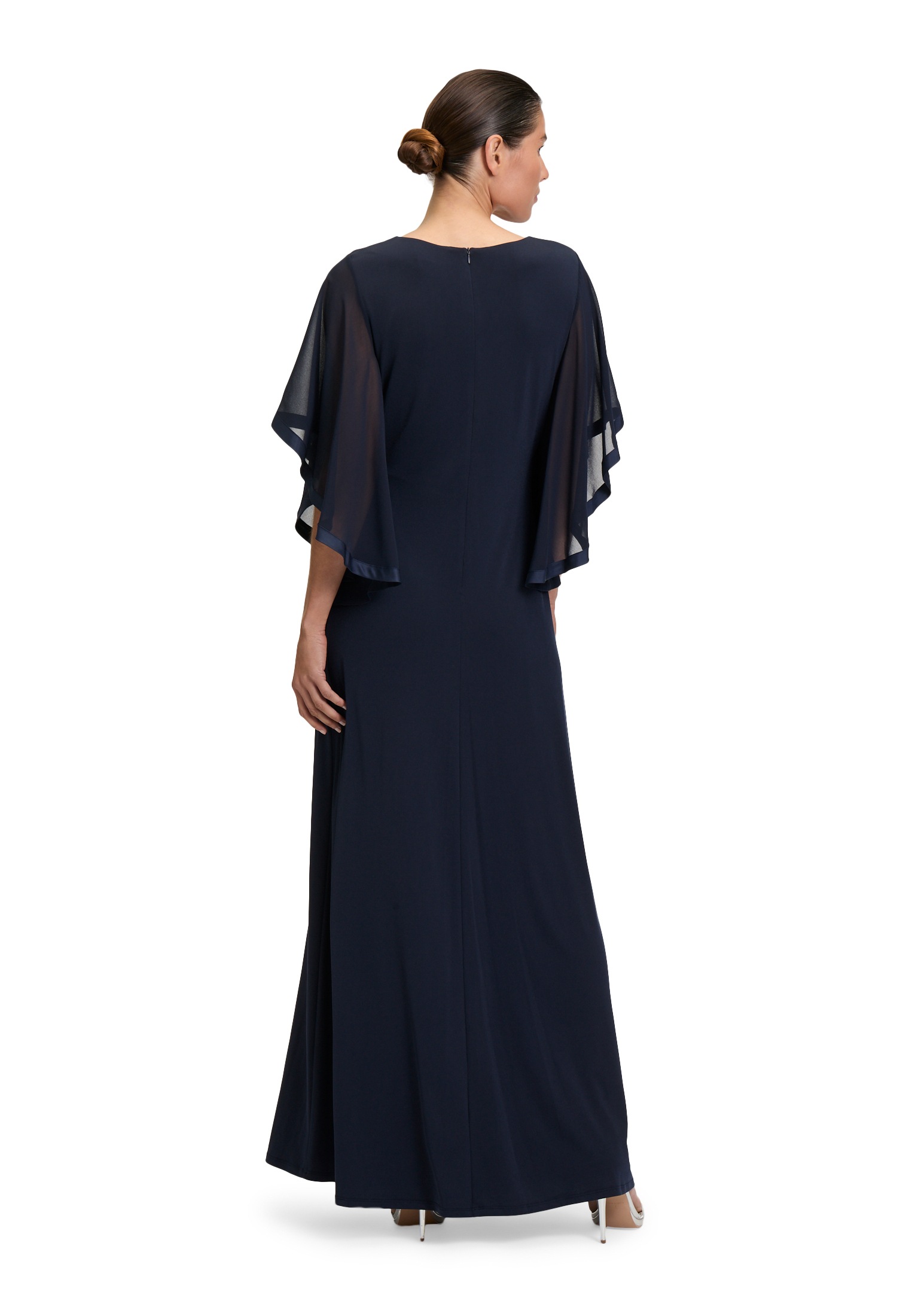 Vera Mont Abendkleid »Vera Mont Abendkleid mit Flügelärmeln«, Materialmix