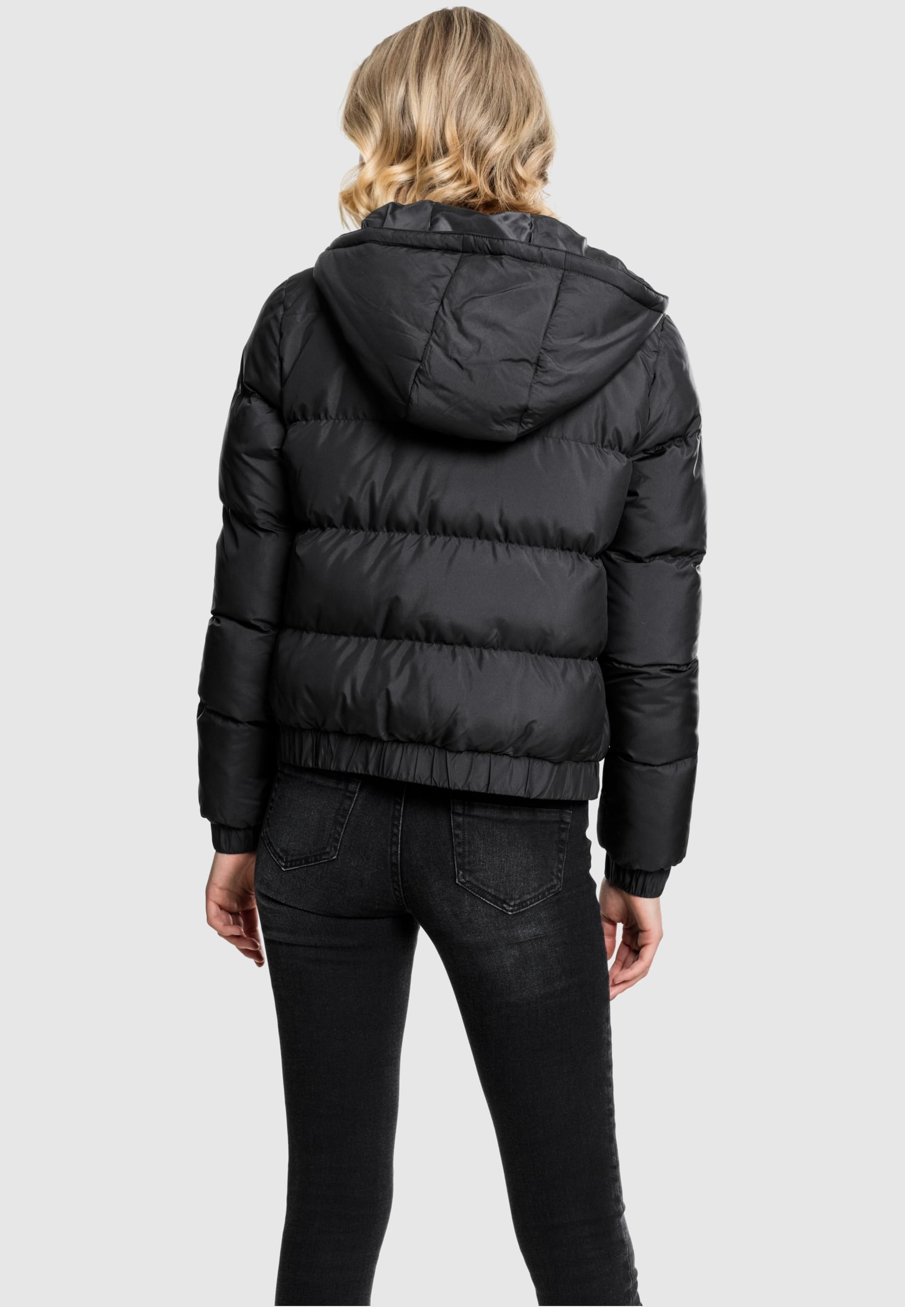 URBAN CLASSICS Winterjacke »Urban Classics Damen Ladies Hooded Puffer Jacket«, (1 St.), mit Kapuze