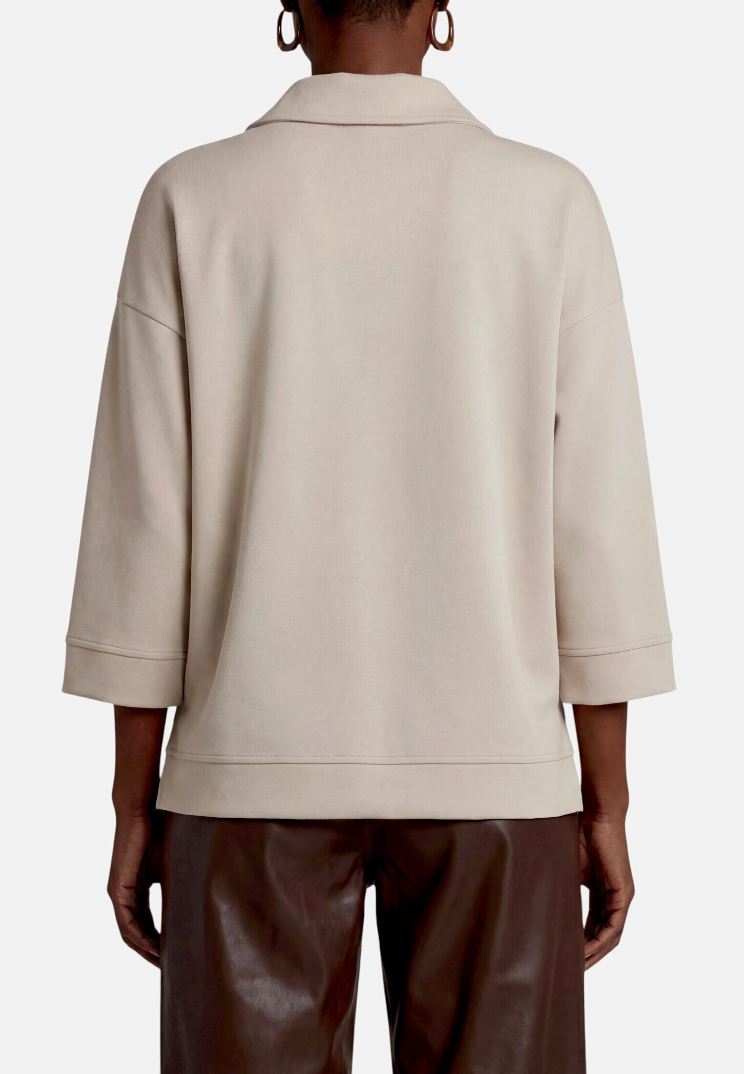 Zero Sweatshirt »Damen unifarben«, Material
